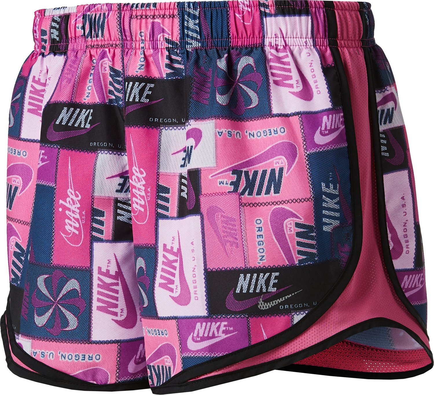 active fuchsia nike shorts