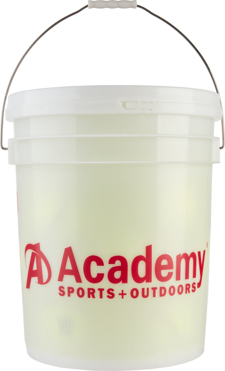 Academy Sports + Outdoors 12 in Fast-Pitch Practice Softballs 18-count Bucket                                                   