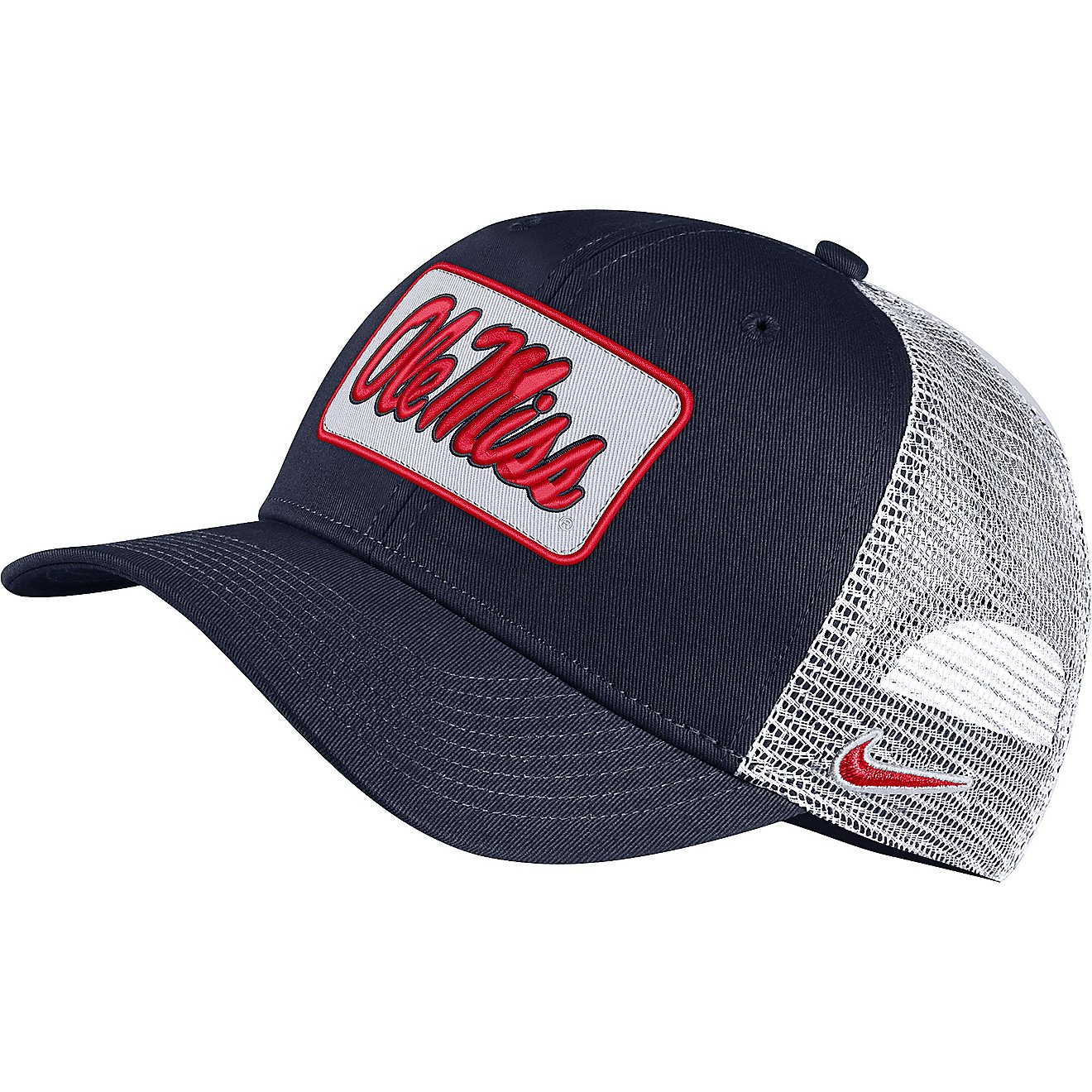 Nike Men's University of Mississippi Logo C99 Trucker Hat                                                                        - view number 1