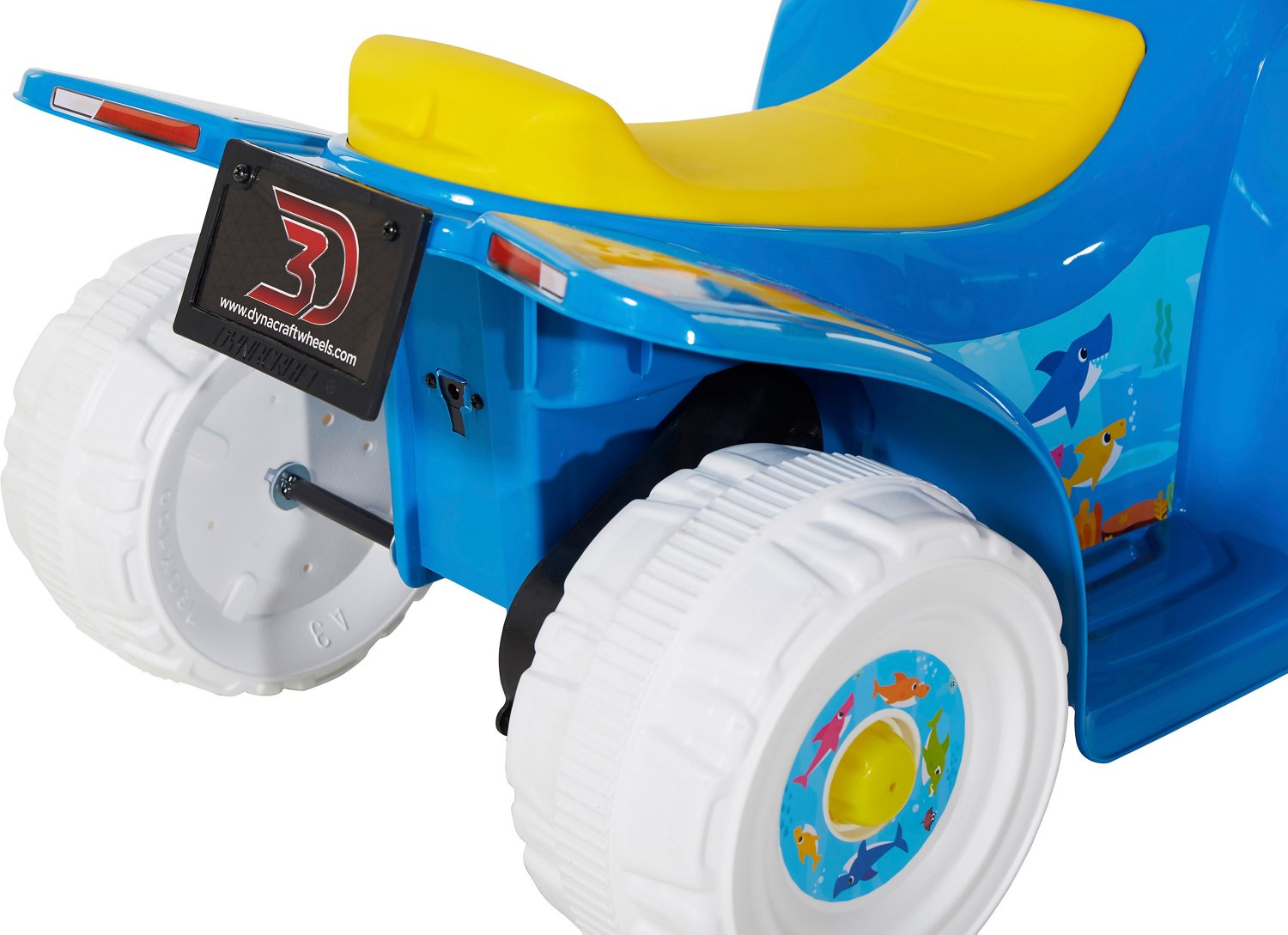 Dynacraft Baby Shark RideOn Quad Academy