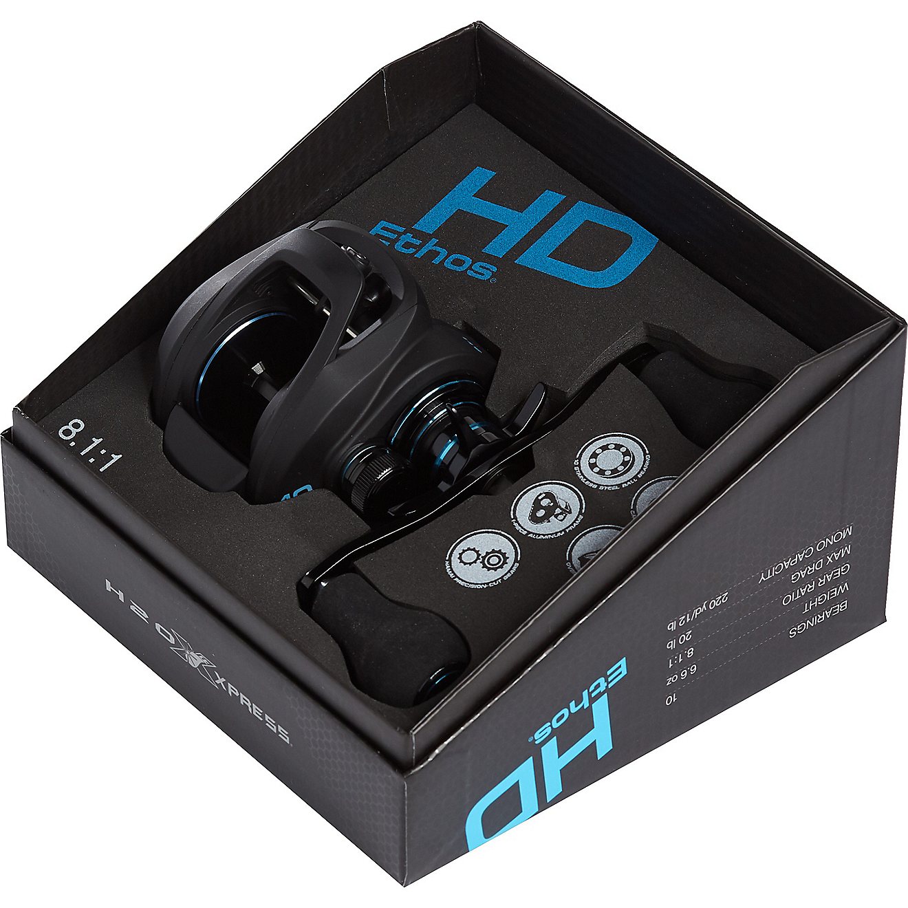 H2O XPRESS Ethos HD Baitcast Reel                                                                                                - view number 12