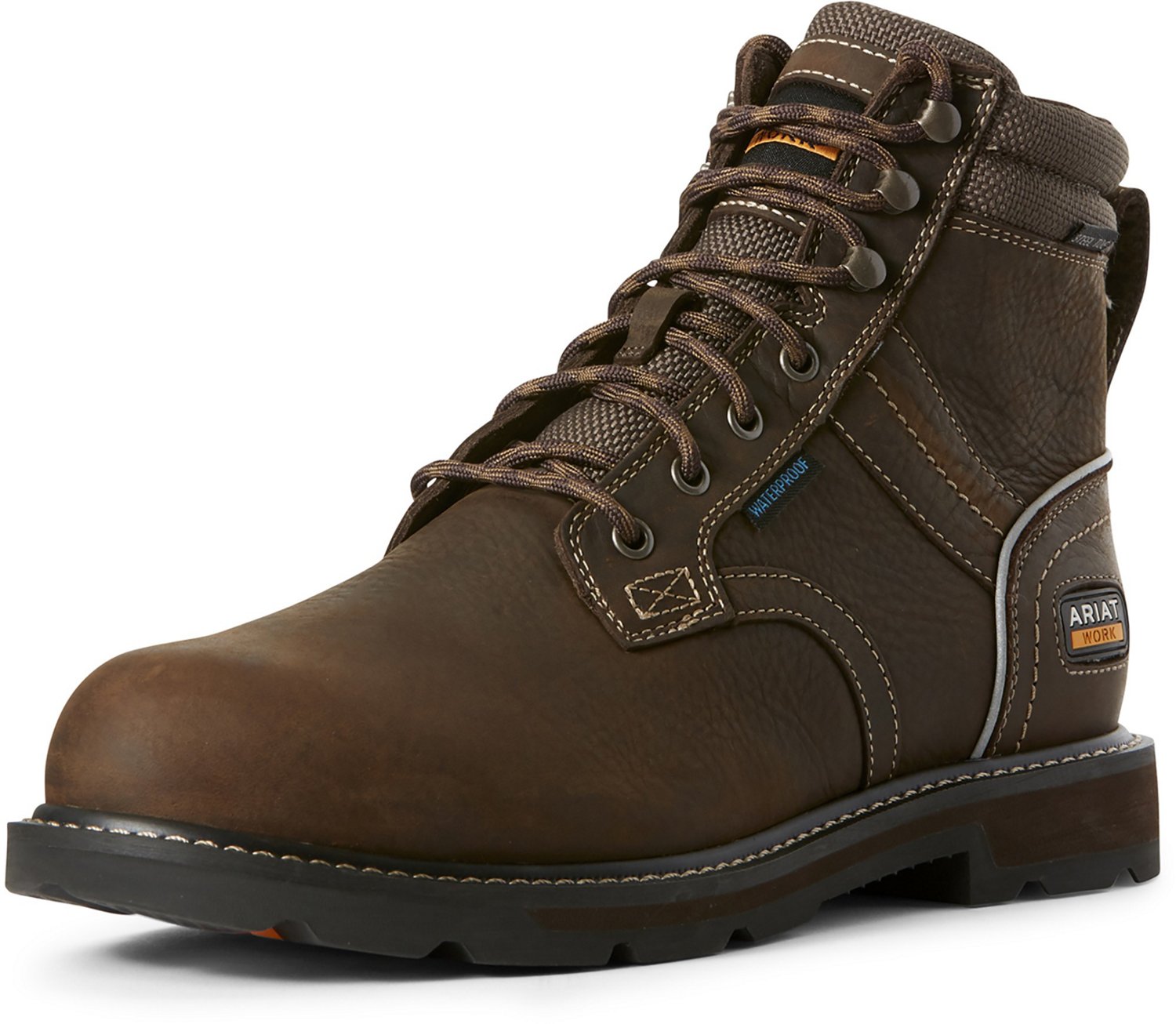 Ariat Men's Groundbreaker II Waterproof Steel Toe Work Boots | Academy