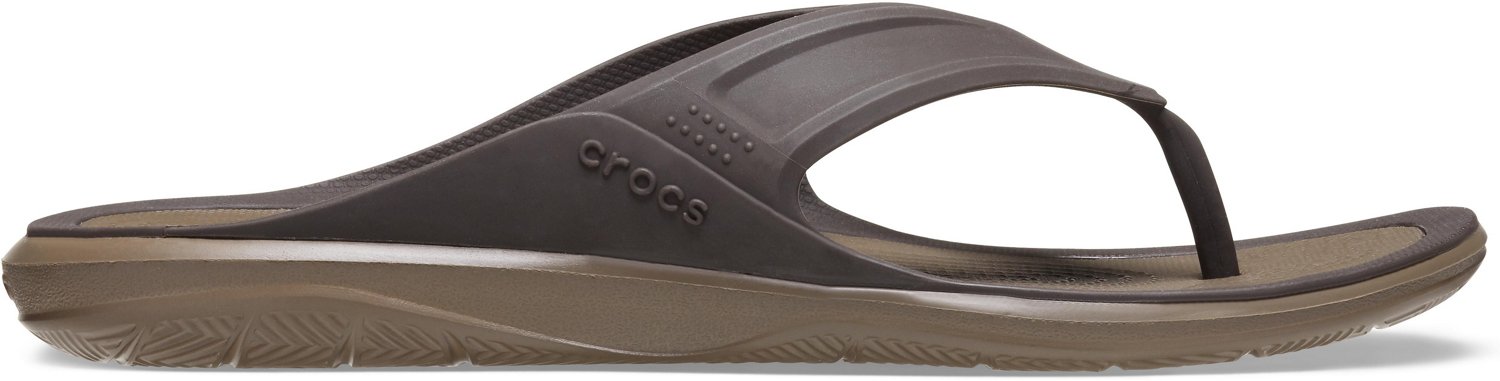 Crocs Men's Swiftwater Wave Flip-Flops | Academy