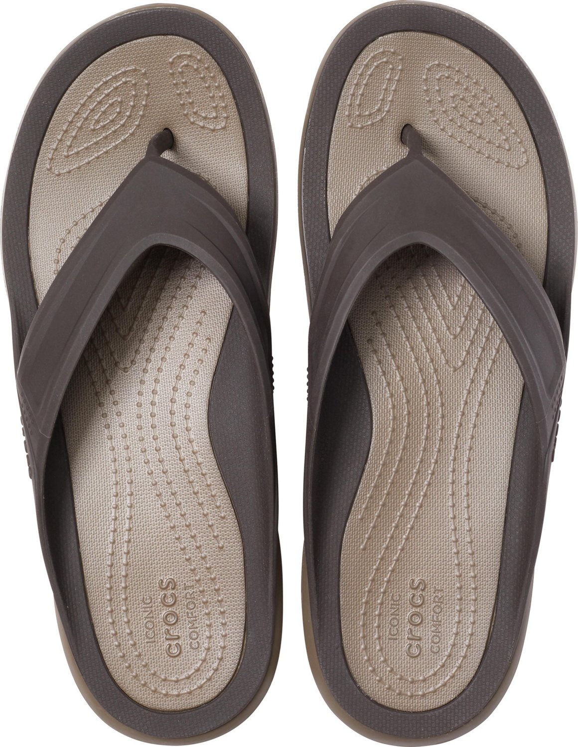 Crocs Men's Swiftwater Wave Flip-Flops | Academy