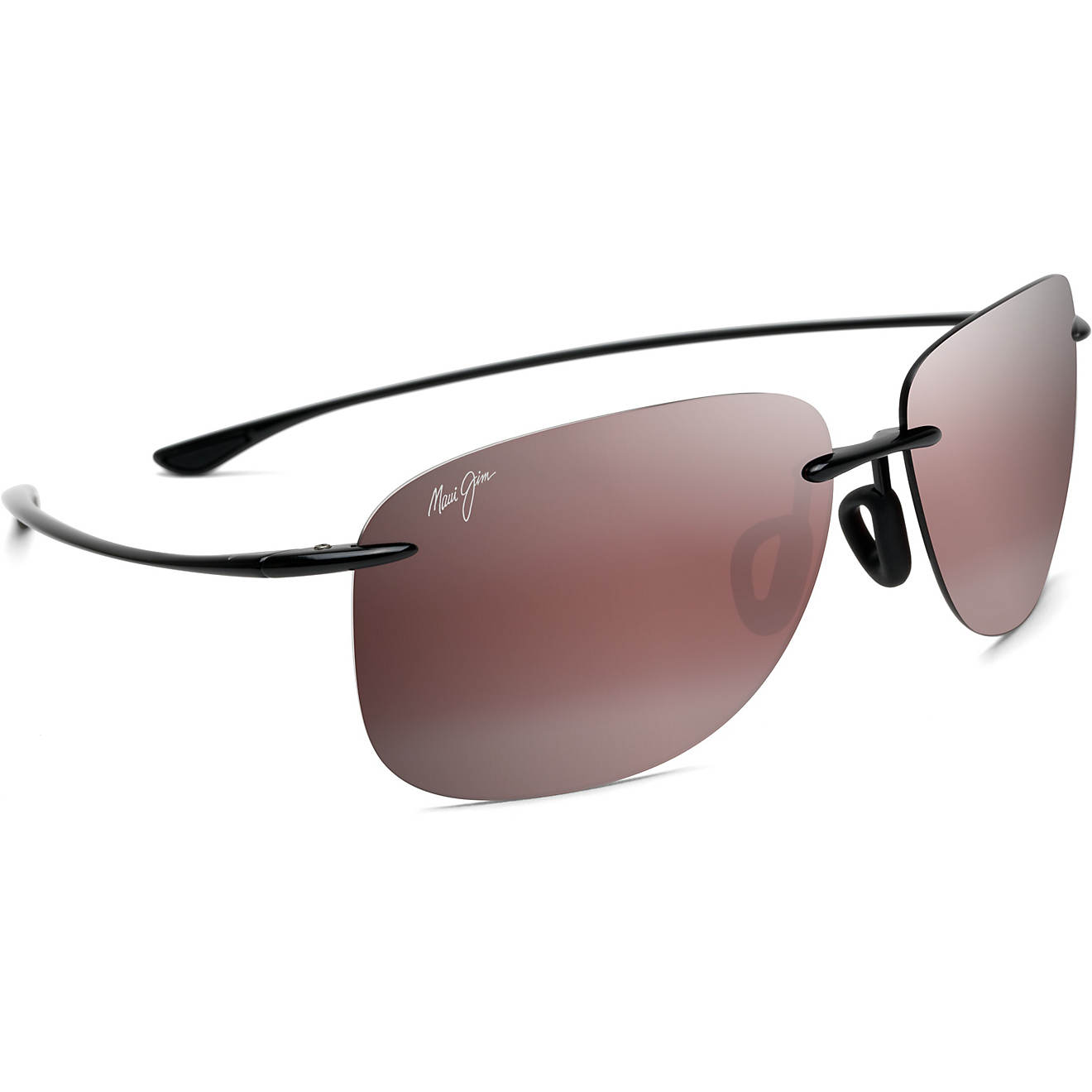 Maui Jim Hikina Rimless Polarized Sunglasses                                                                                     - view number 1