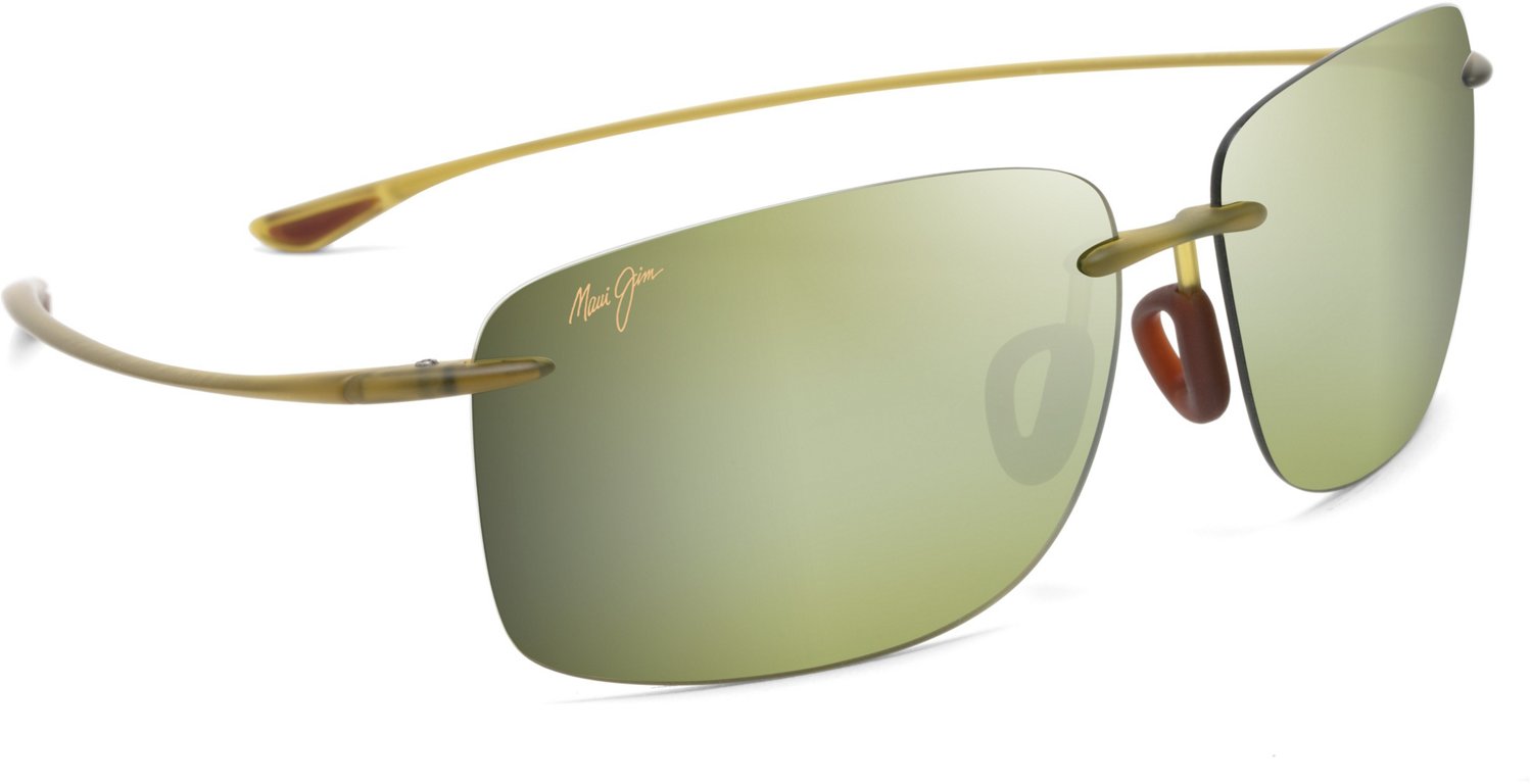 Maui Jim Hema Rimless Polarized Sunglasses Academy