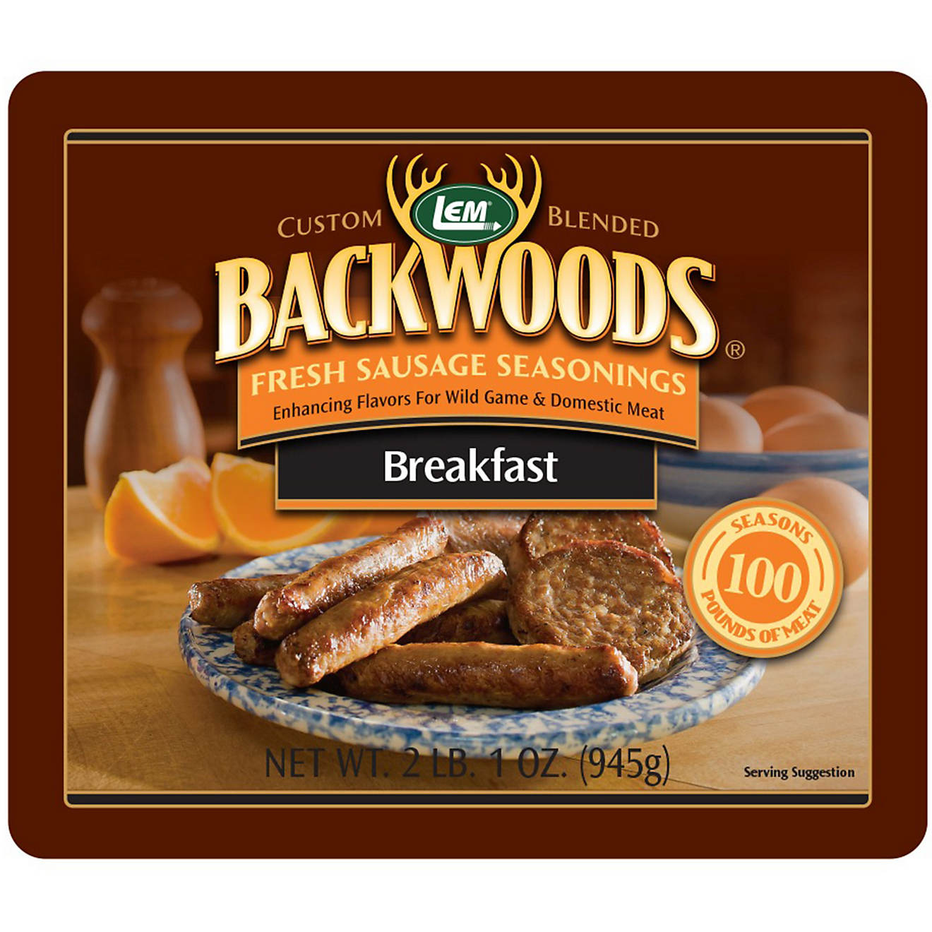 LEM Backwoods Breakfast Fresh Sausage Seasoning Bucket                                                                           - view number 1