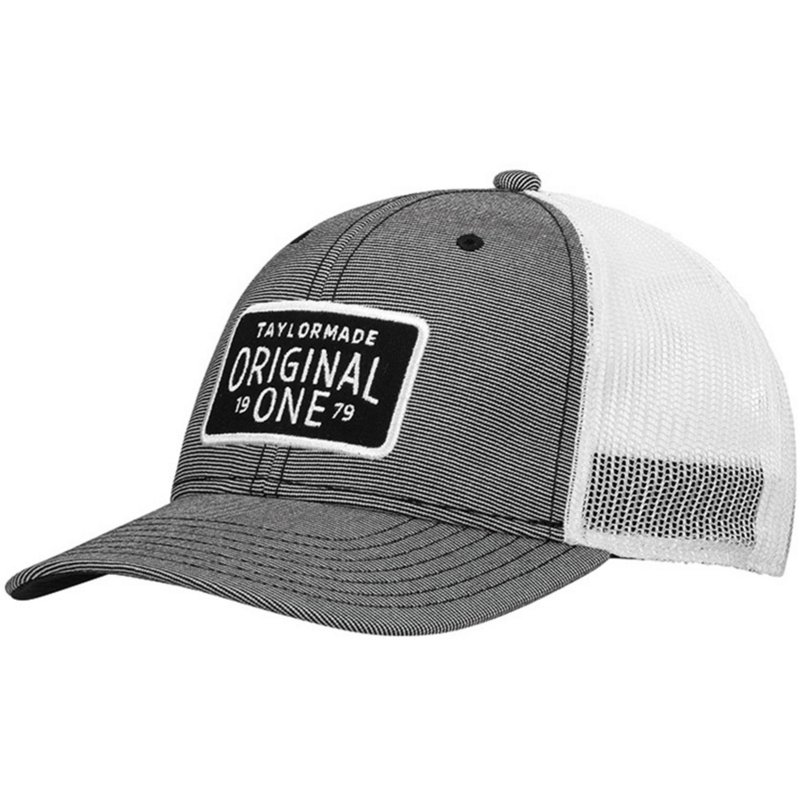 TaylorMadeTaylorMade Men's Lifestyle Original One Trucker Ball Cap Gray ...