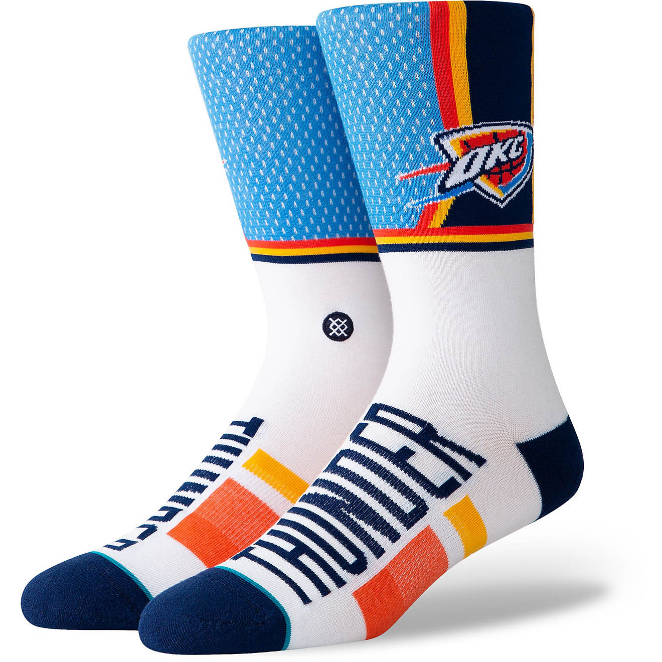 Stance Oklahoma City Thunder Shortcut 2 Crew Socks                                                                               - view number 1