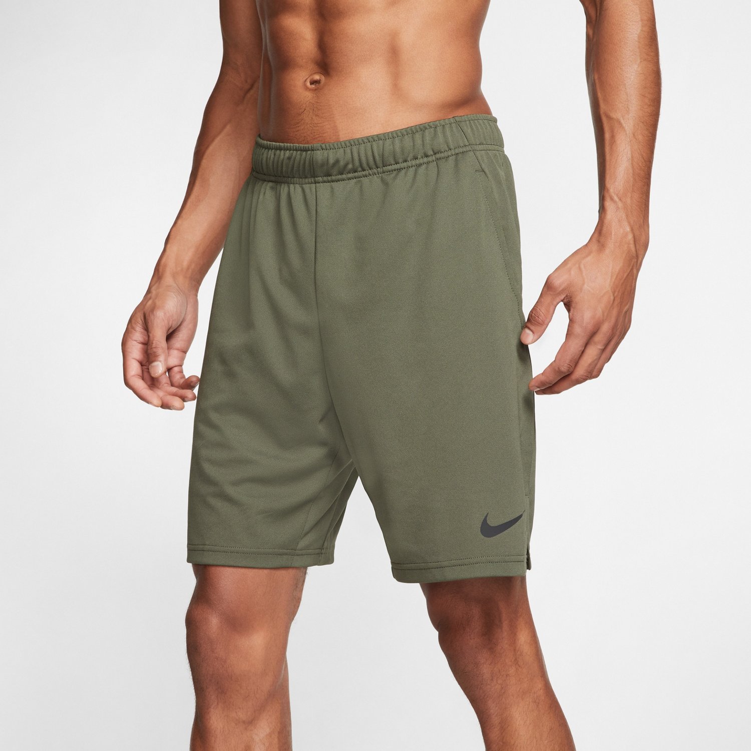 nike dri fit khaki shorts
