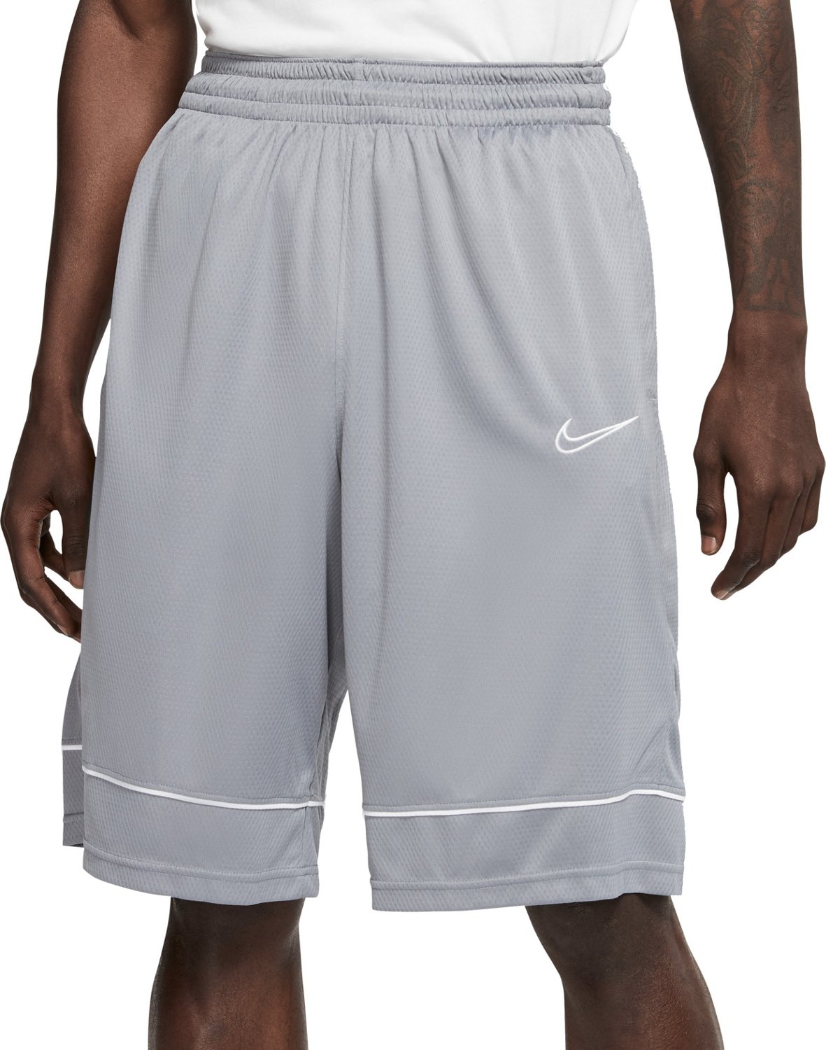 Nike Fastbreak 11 Shorts Mens XX-Large Cool Grey/Cool Grey/White ...