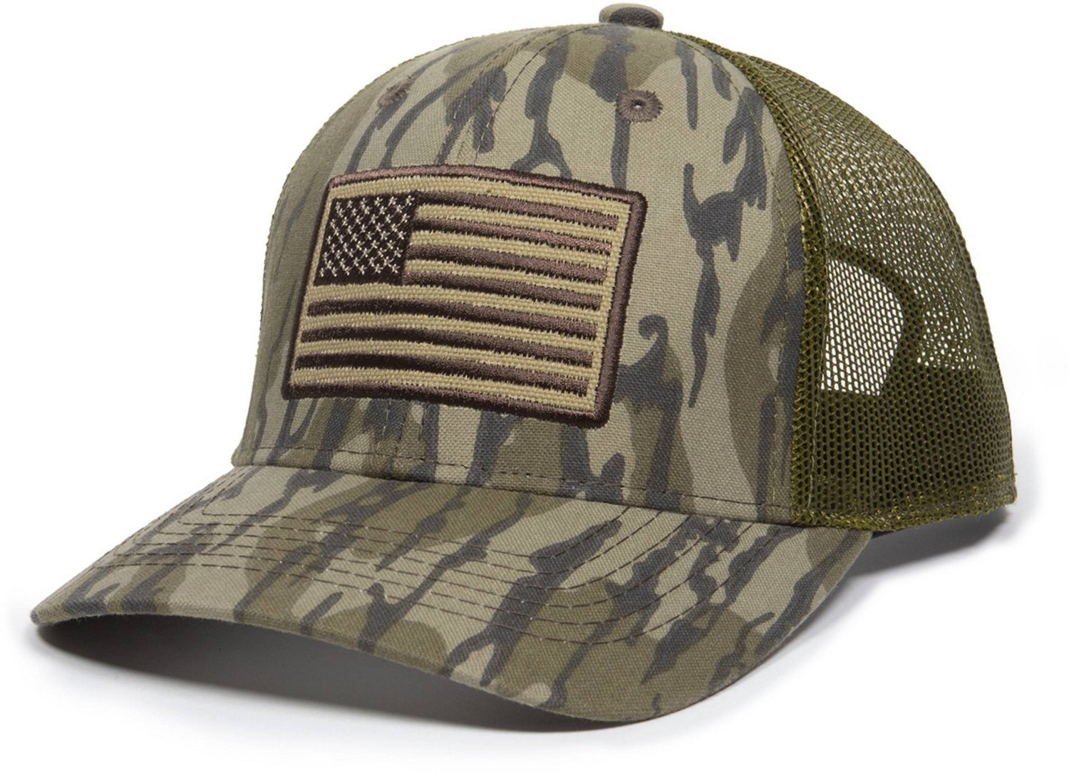 Outdoor Cap Men's Mossy Oak America Logo Hunting Cap | Academy