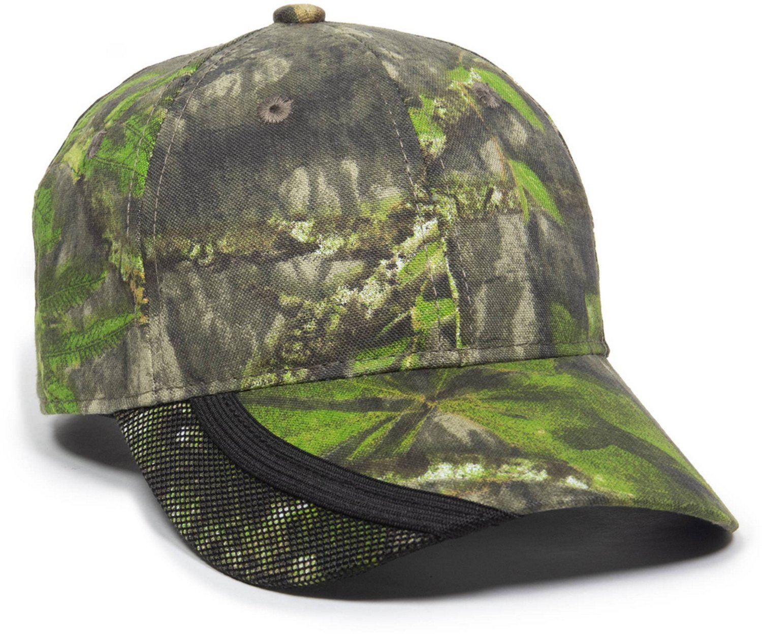 Outdoor Cap Men's Mossy Oak Mesh Hunting Cap Academy