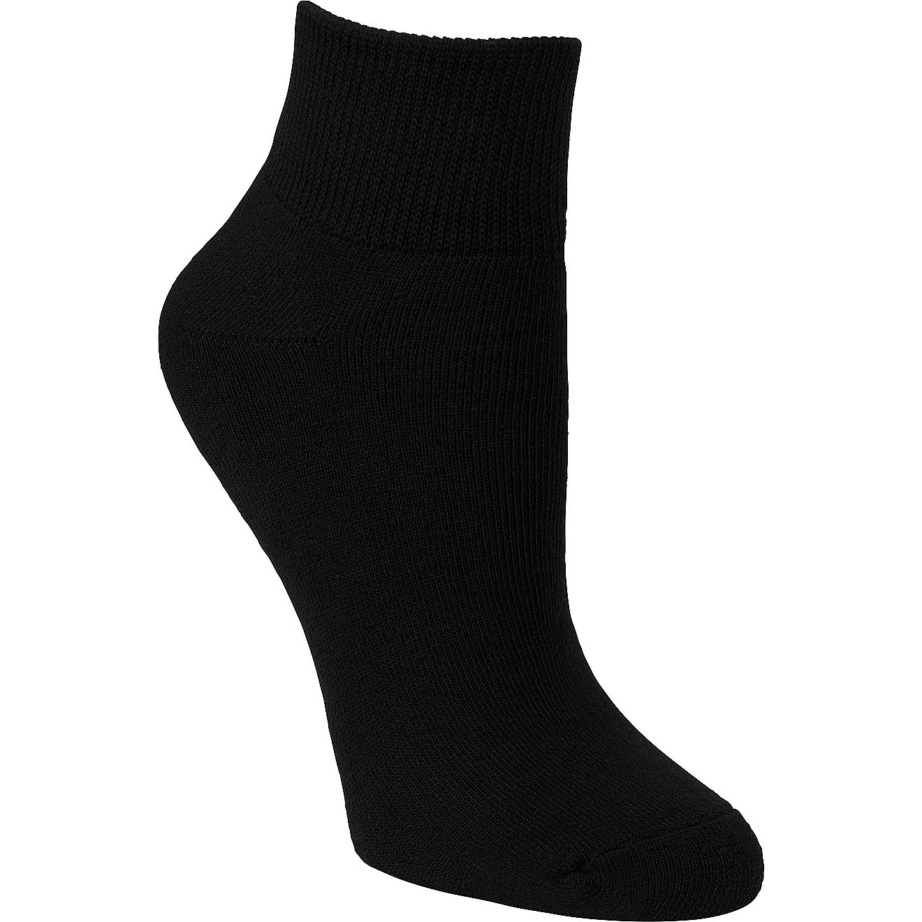 BCG Adults' Basic Quarter Socks 6 Pack                                                                                           - view number 2