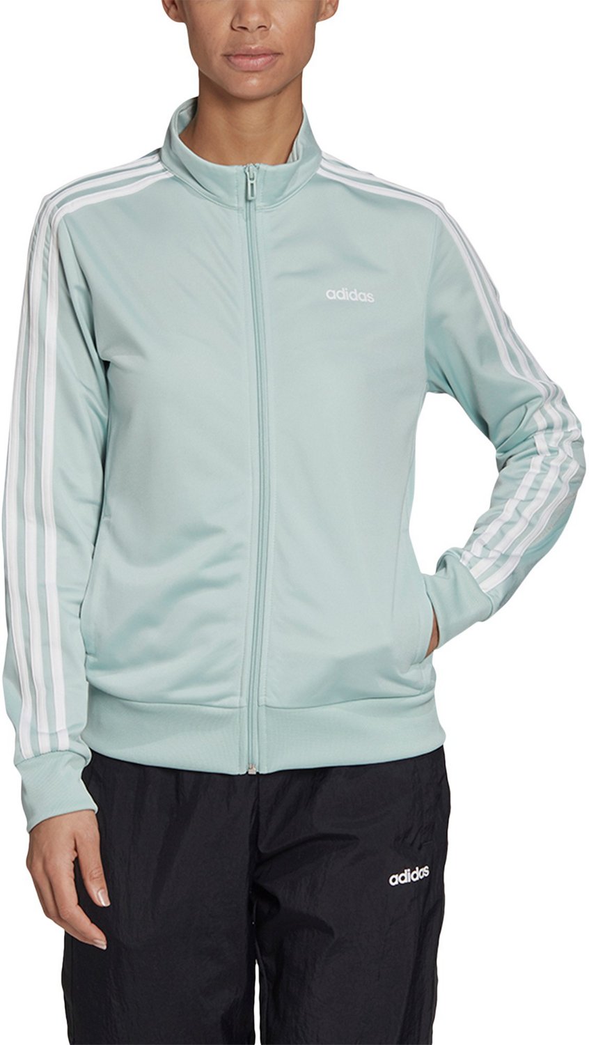 adidas women's athletics tricot snap track jacket