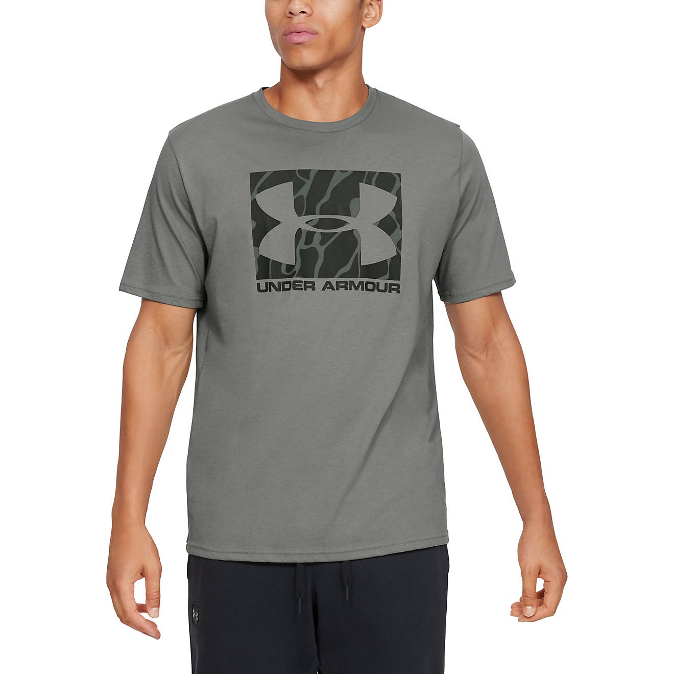 Under Armour Men's Boxed Sportstyle Camo Logo T-shirt                                                                            - view number 1