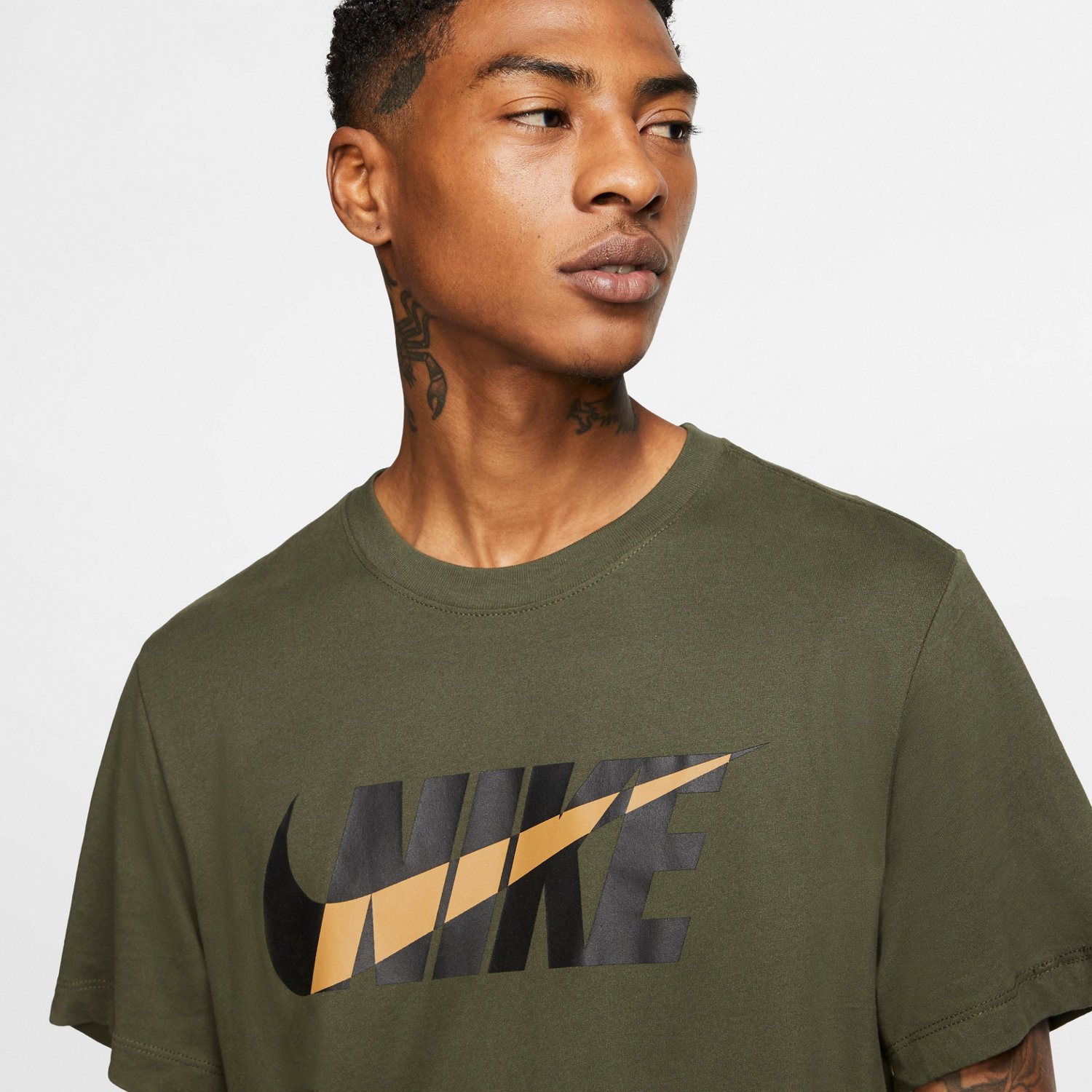 men's nike dri fit swoosh training tee