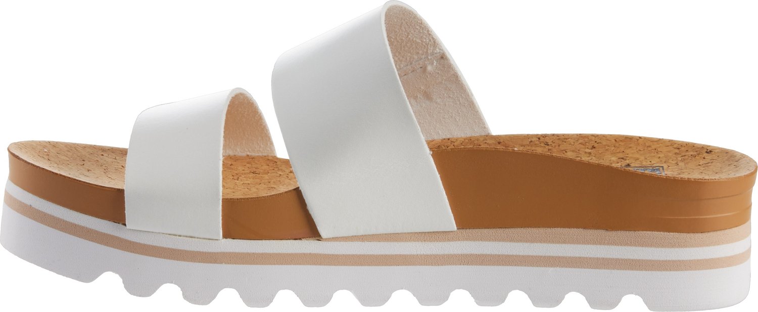 Reef Women's Cushion Bounce Vista Hi Slide Sandals | Academy