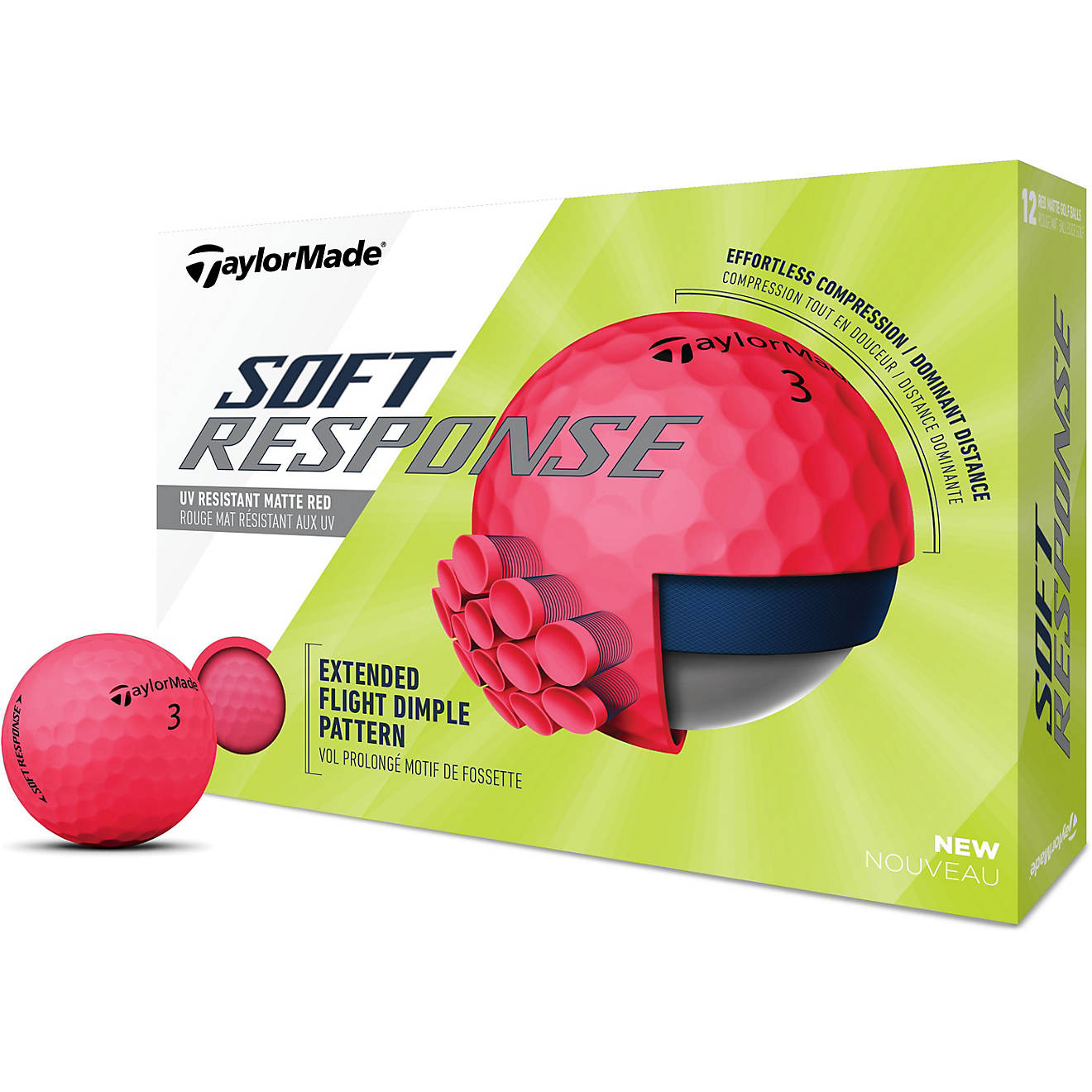 TaylorMade Soft Response Golf Balls                                                                                              - view number 1