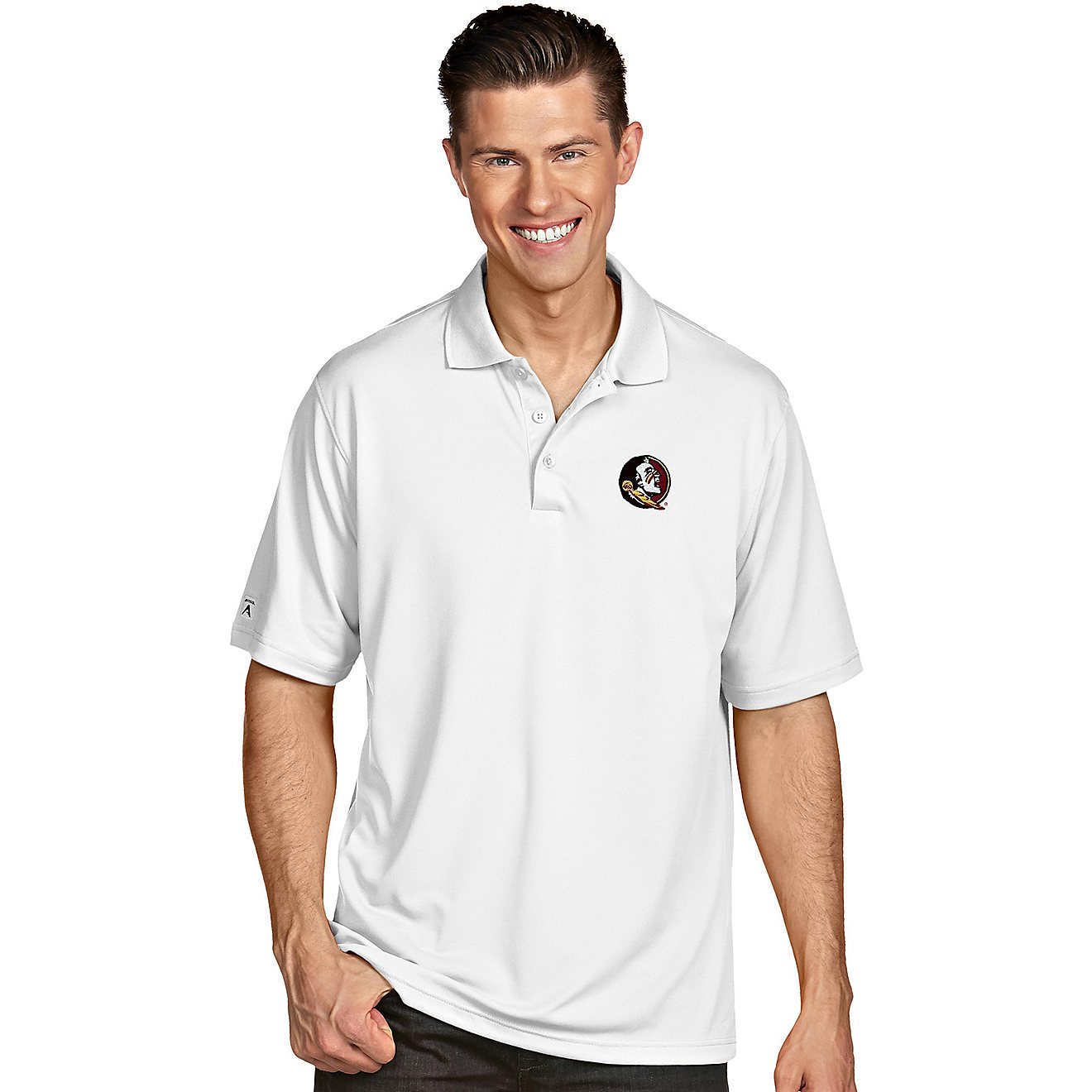 FSU Florida State University Mens Polo Short Sleeve Polo Shirt