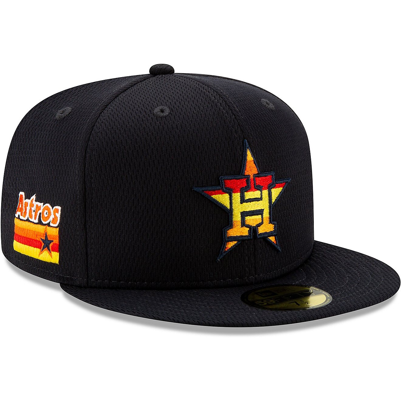 New Era Men's Houston Astros 59FIFTY On-Field Batting Practice Ball Cap                                                          - view number 2
