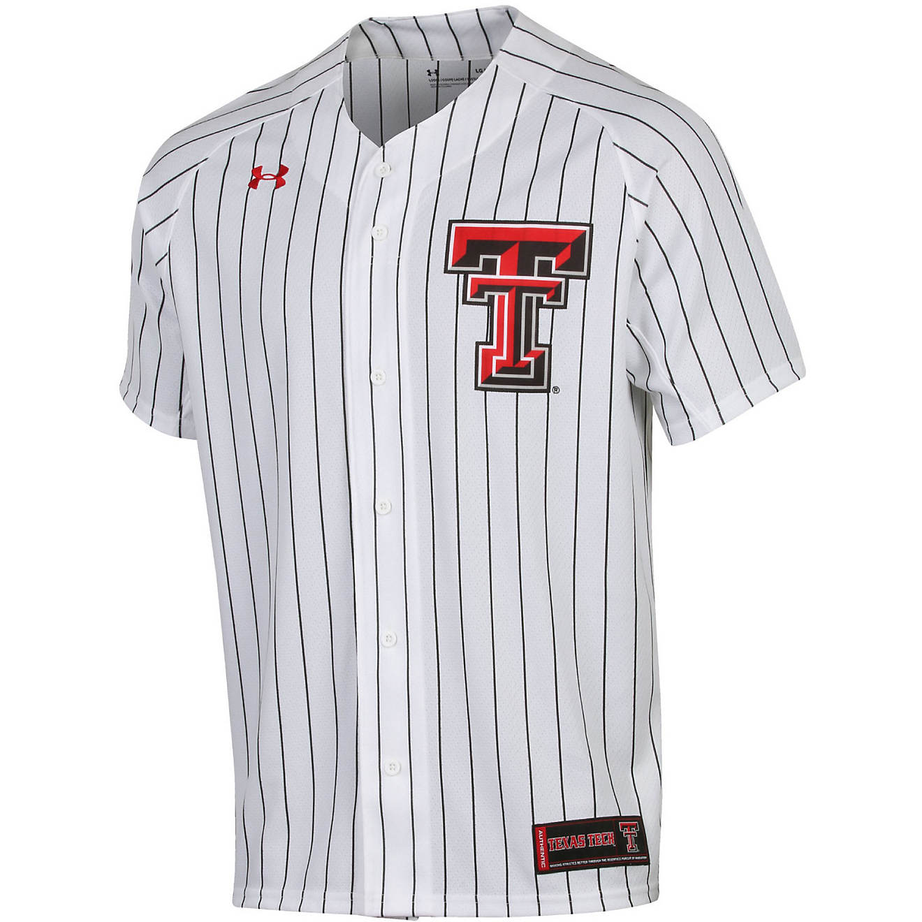 Under Armour Boys' Texas Tech University Replica Baseball Jersey                                                                 - view number 1
