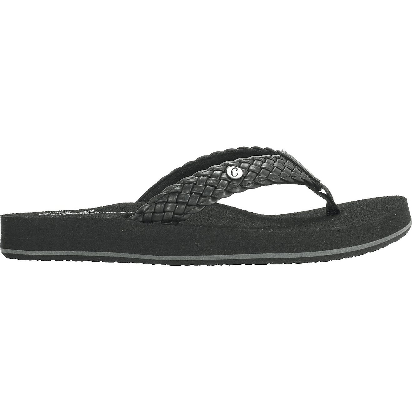 Cobian Women's Braided Bounce Flip-Flops                                                                                         - view number 1