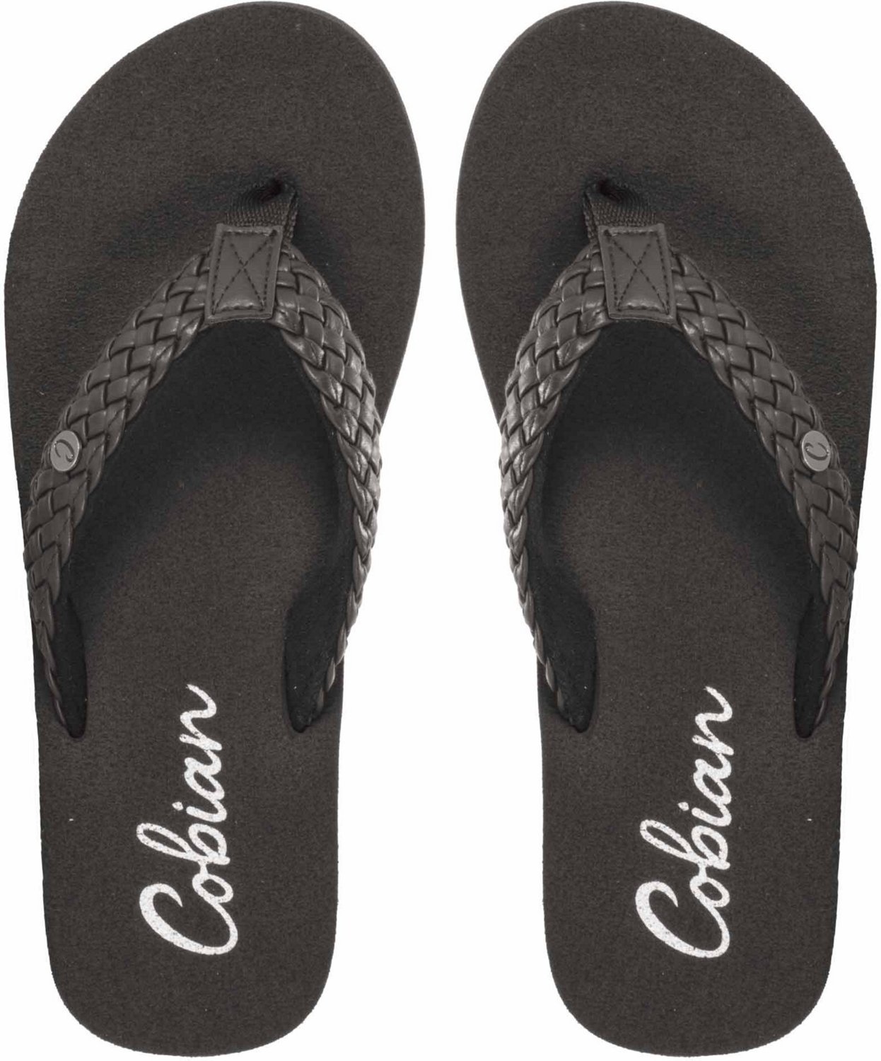 cobian braided bounce flip flops