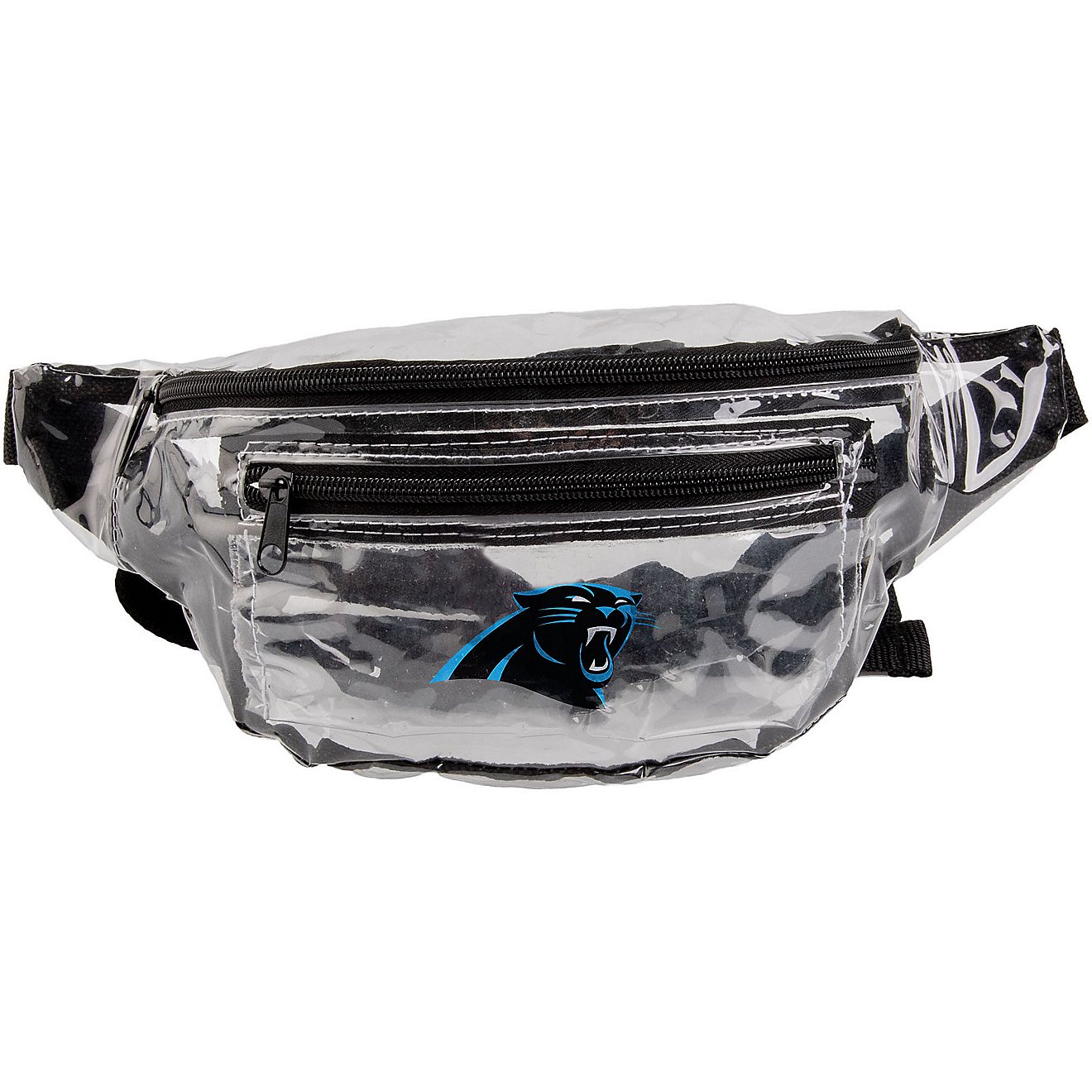 Forever Collectibles Carolina Panthers Clear Fanny Pack                                                                          - view number 1