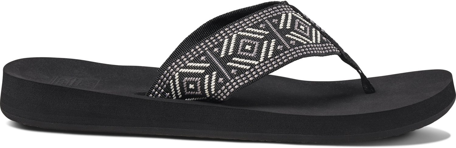 reef flip flops academy sports