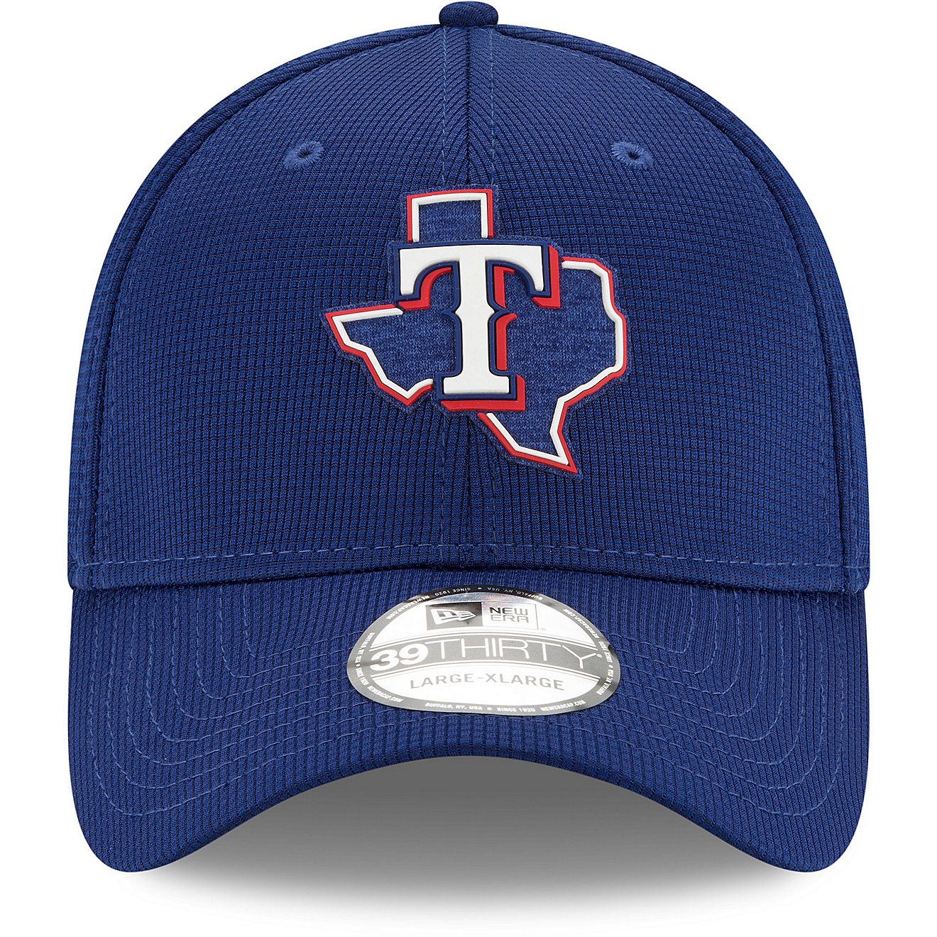 New Era Men's Texas Rangers 39THIRTY 2020 Clubhouse Ball Cap                                                                     - view number 1