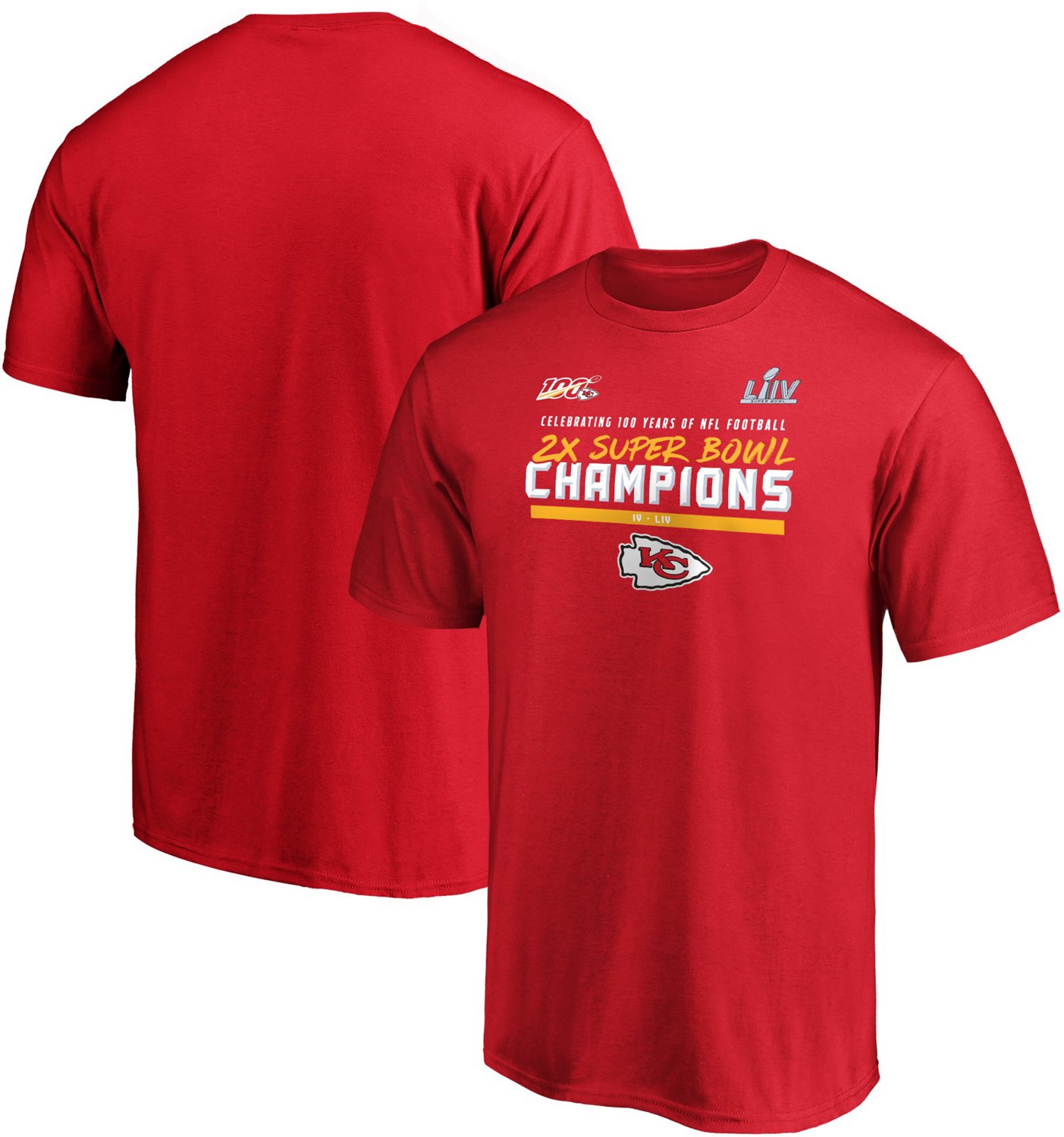 Kansas City Chiefs Men's Super Bowl LIV Champions Interception T-shirt ...