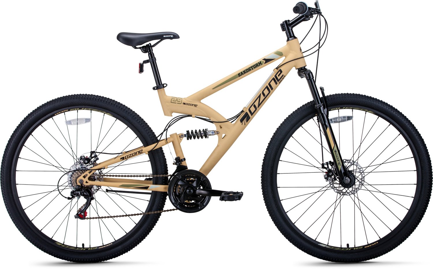 ozone full suspension mountain bike