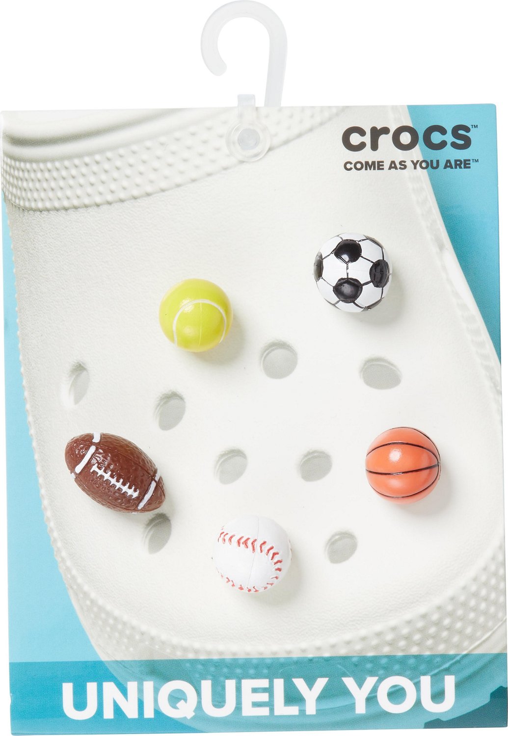 soccer ball croc charm