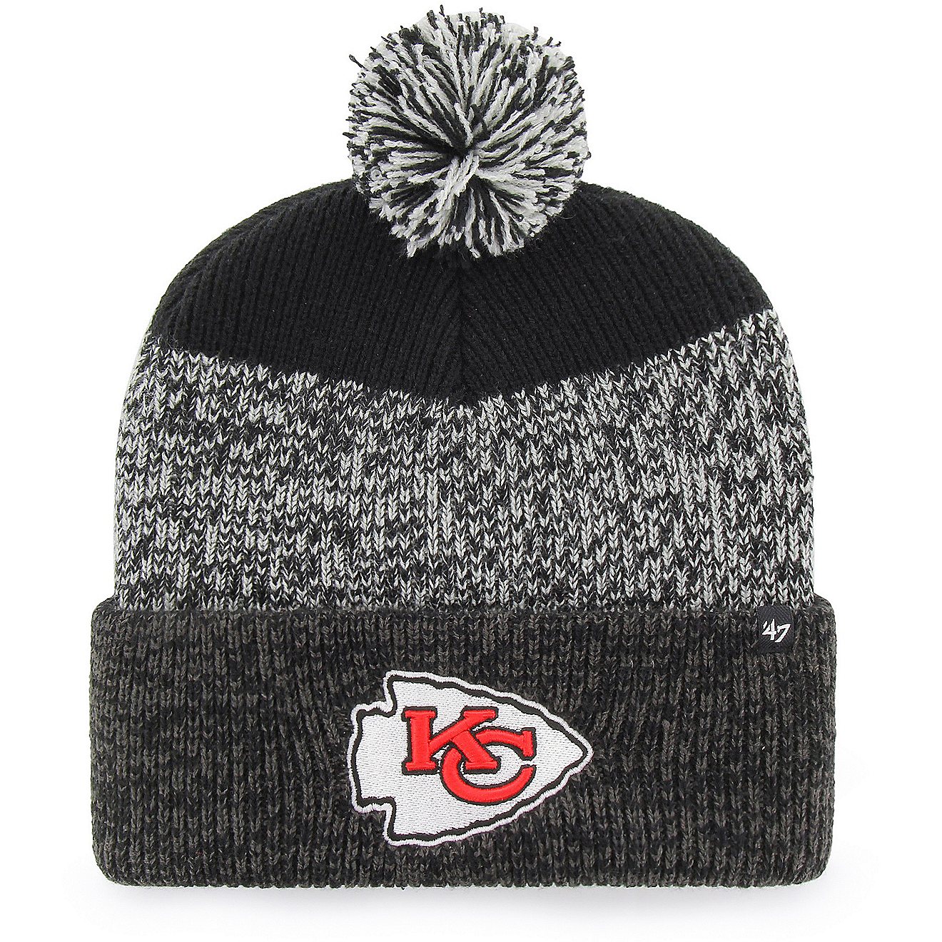 '47 Kansas City Chiefs Static Cuff Knit Hat                                                                                      - view number 1