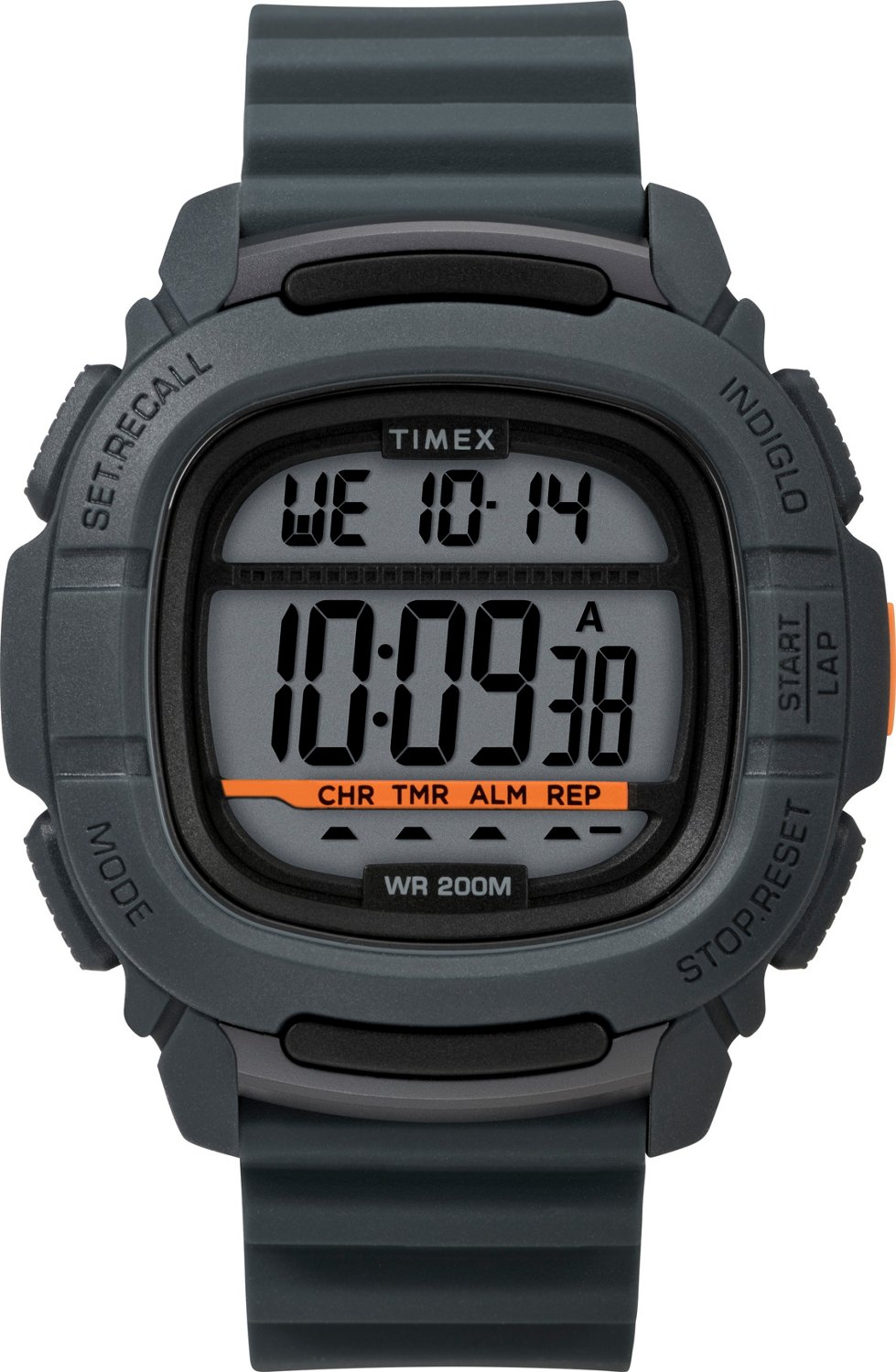Timex Men's Digital Shock FullSize Digital Watch Academy