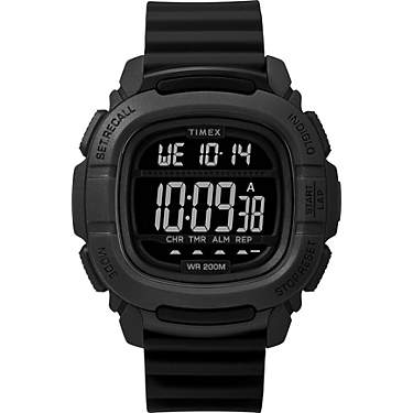 Timex Men's Digital Shock Full-Size Digital Watch                                                                               