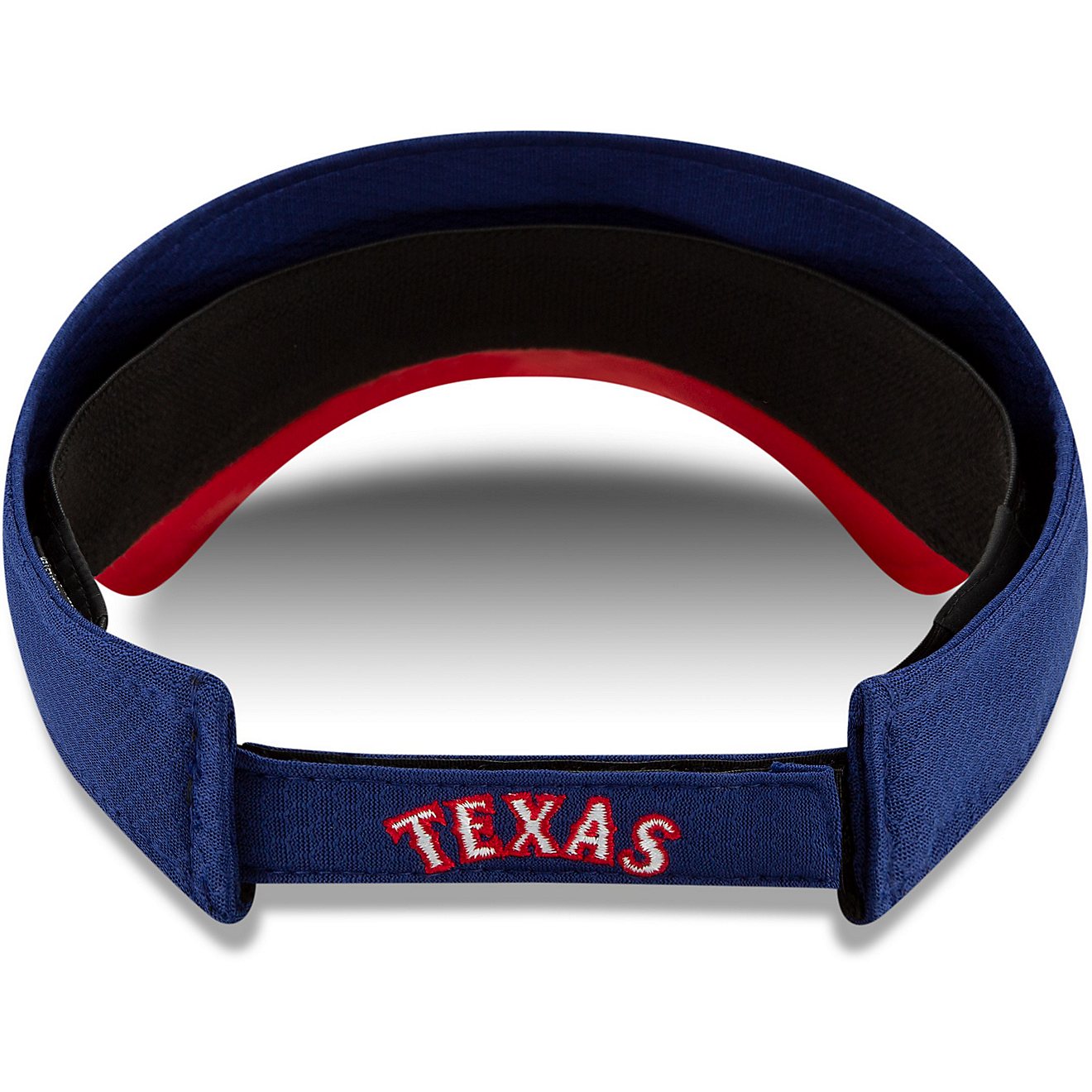 New Era Men's Texas Rangers Speed B1 OTC Visor                                                                                   - view number 4