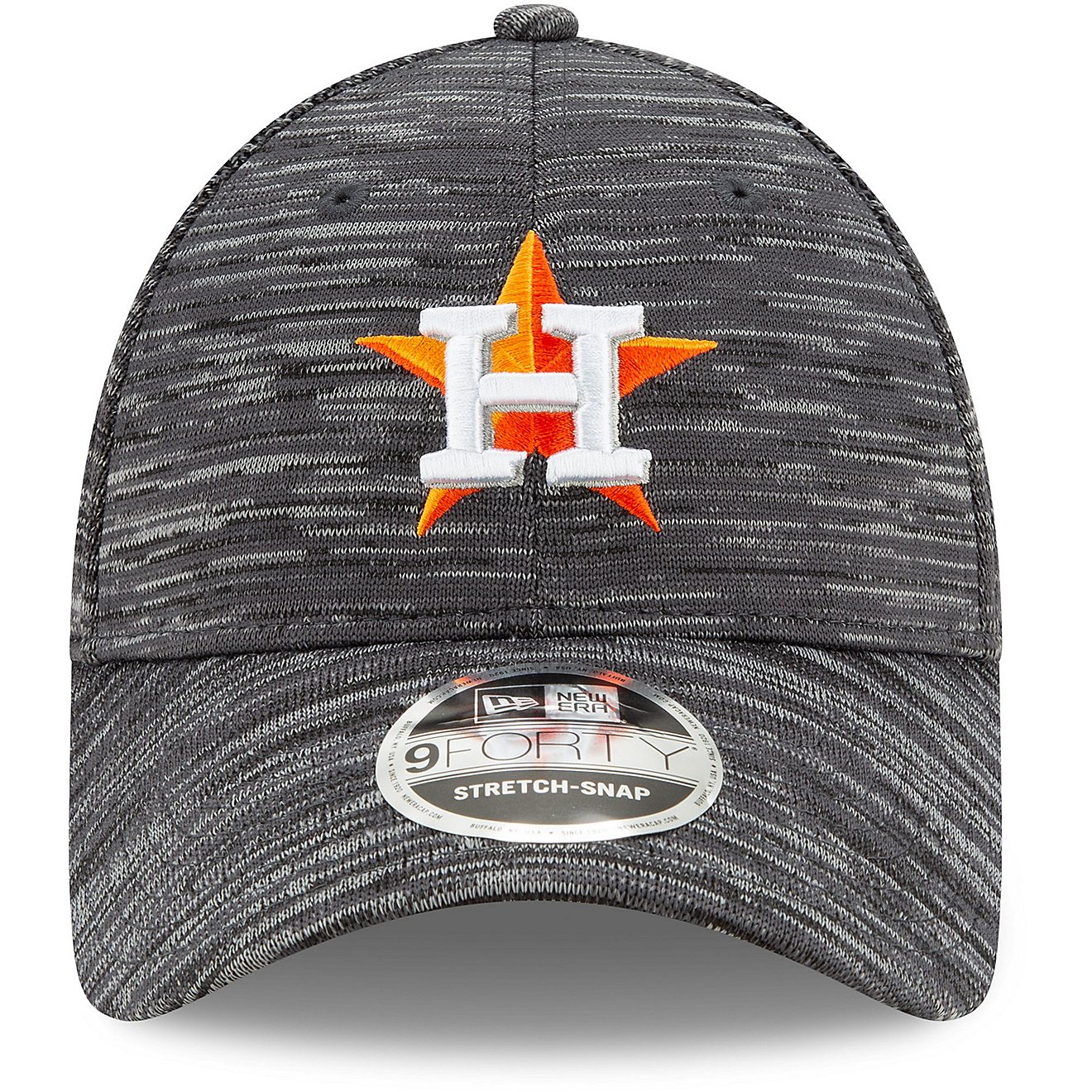 New Era Men's Houston Astros 9FORTY Tech Stretch Cap                                                                             - view number 1