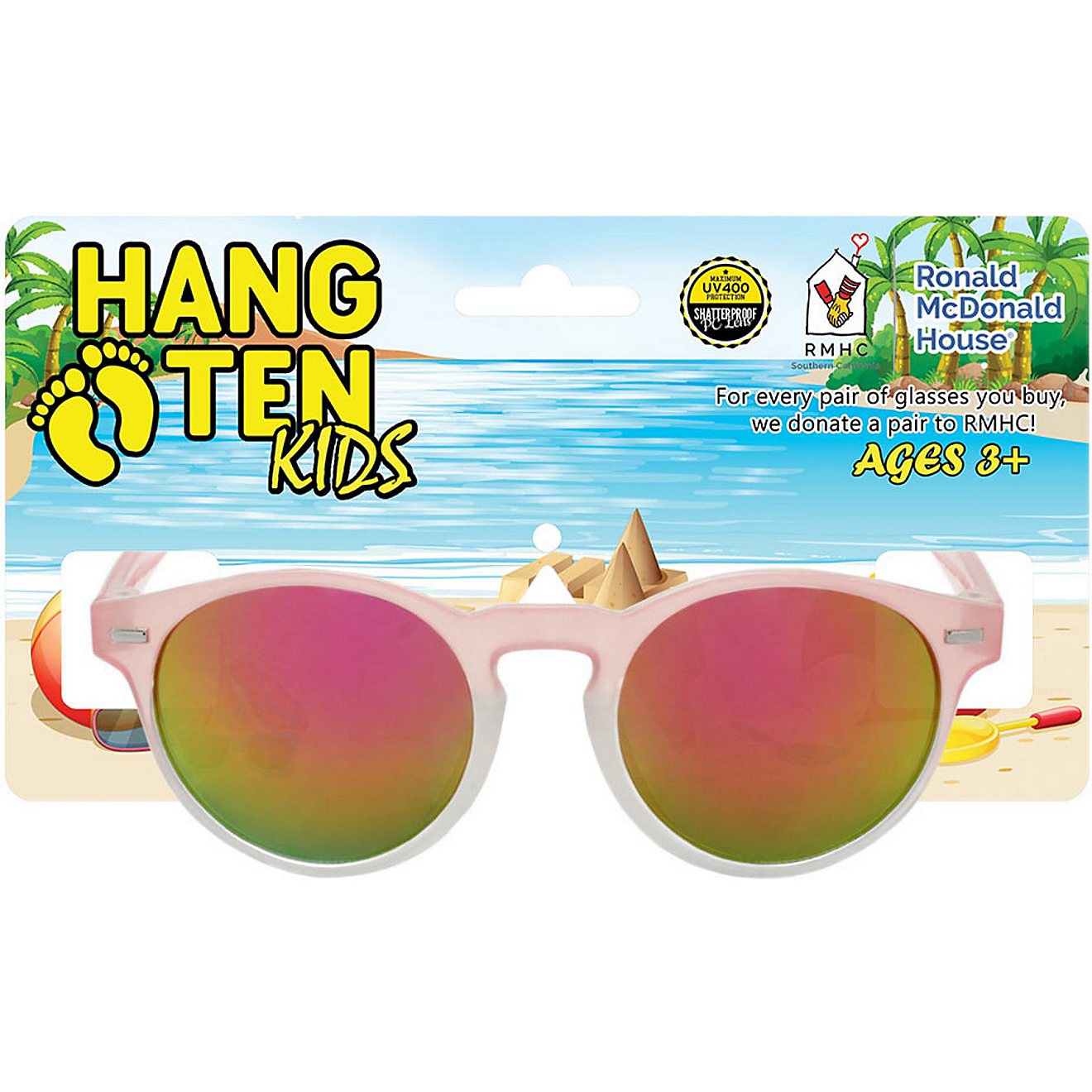Hang Ten Kids' Round 2-Tone Sunglasses                                                                                           - view number 5