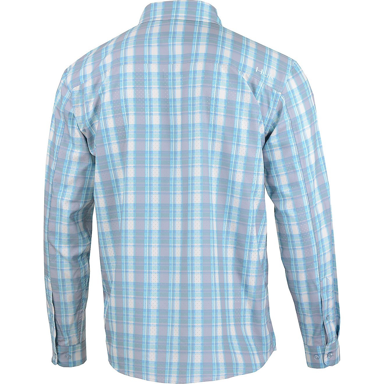 Huk Men's Tide Point Woven Plaid Button-Down Shirt                                                                               - view number 2