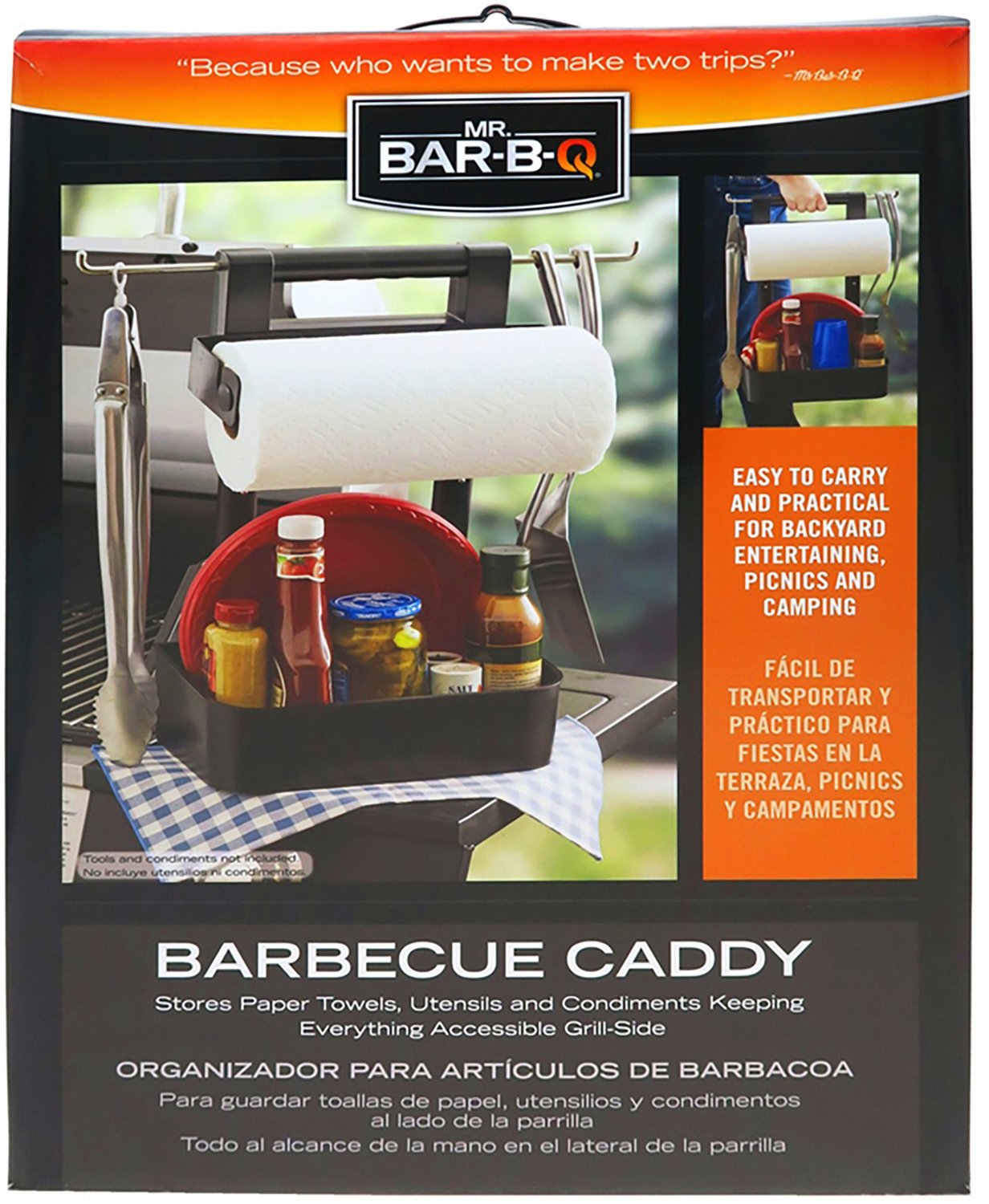 Mr. Bar-B-Q Serving Caddy                                                                                                       