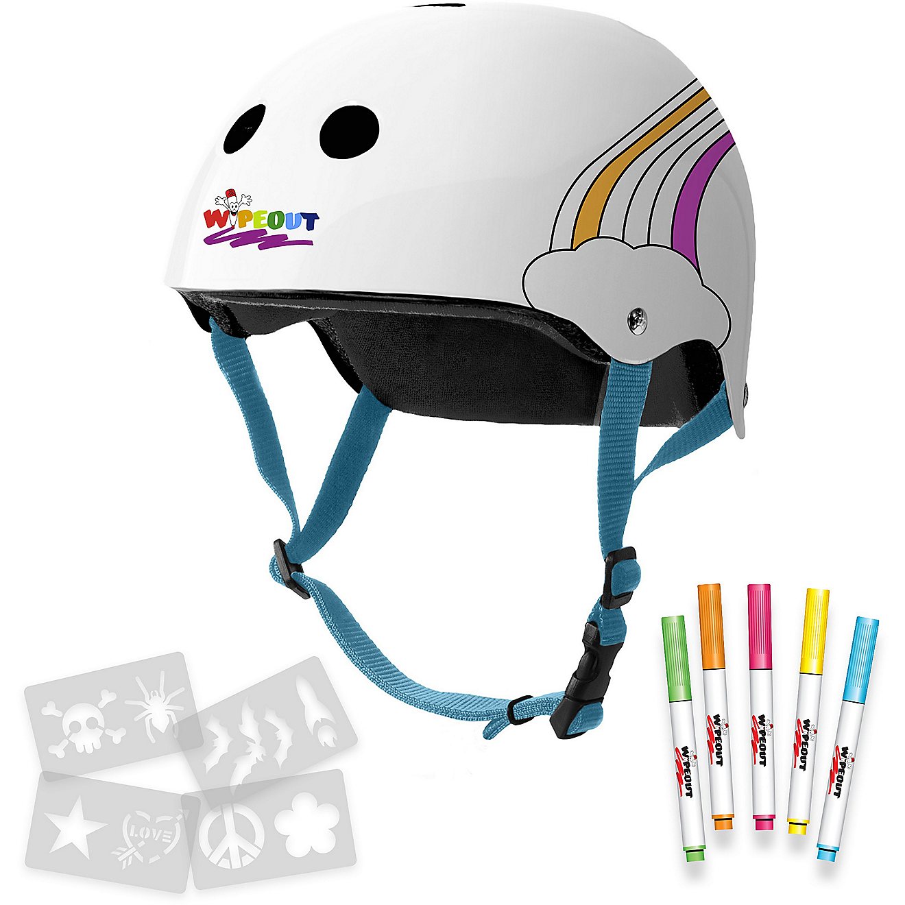 Eight Ball Youth Dry-Erase Helmet                                                                                                - view number 1