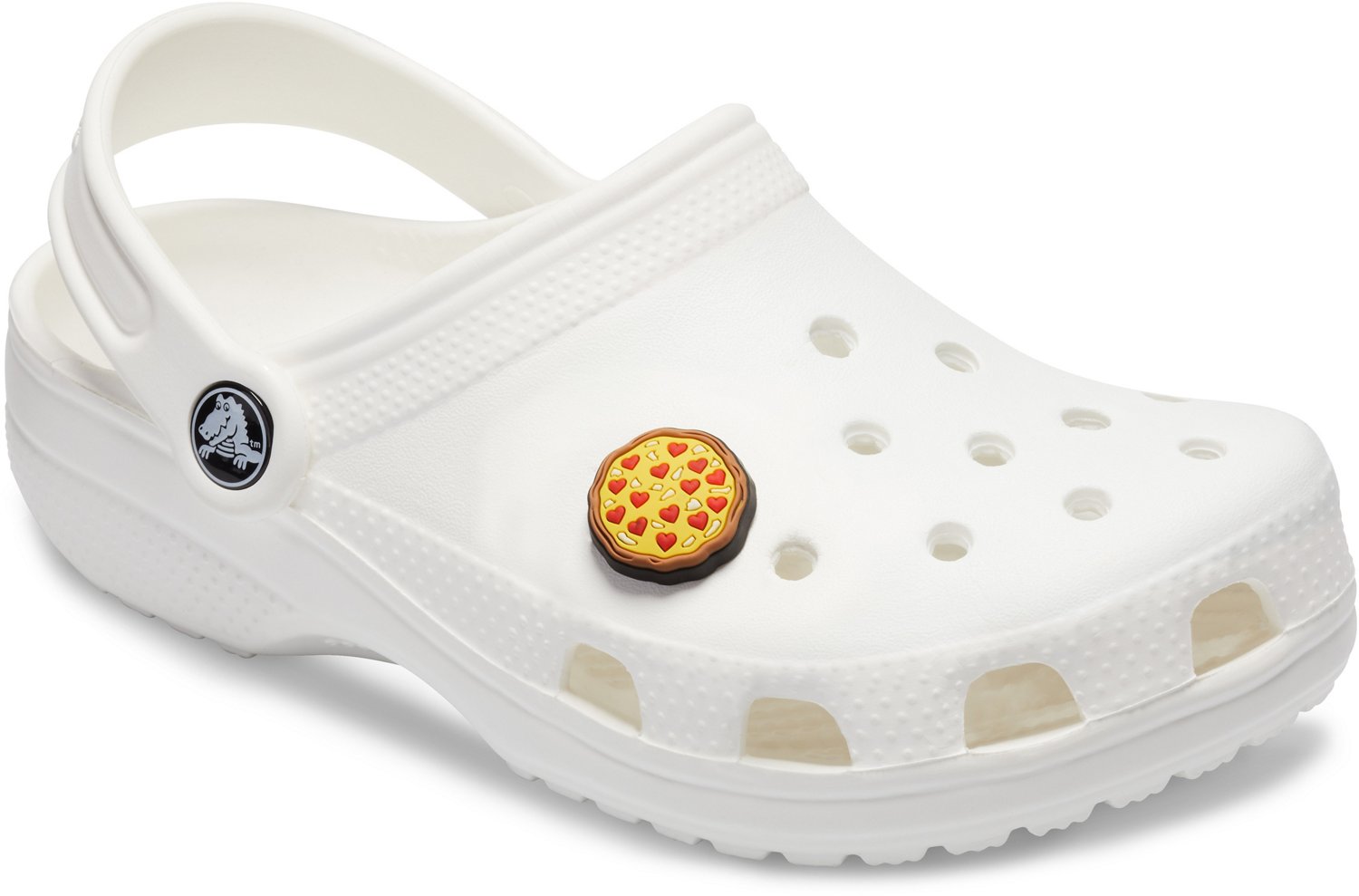 pizza croc charm