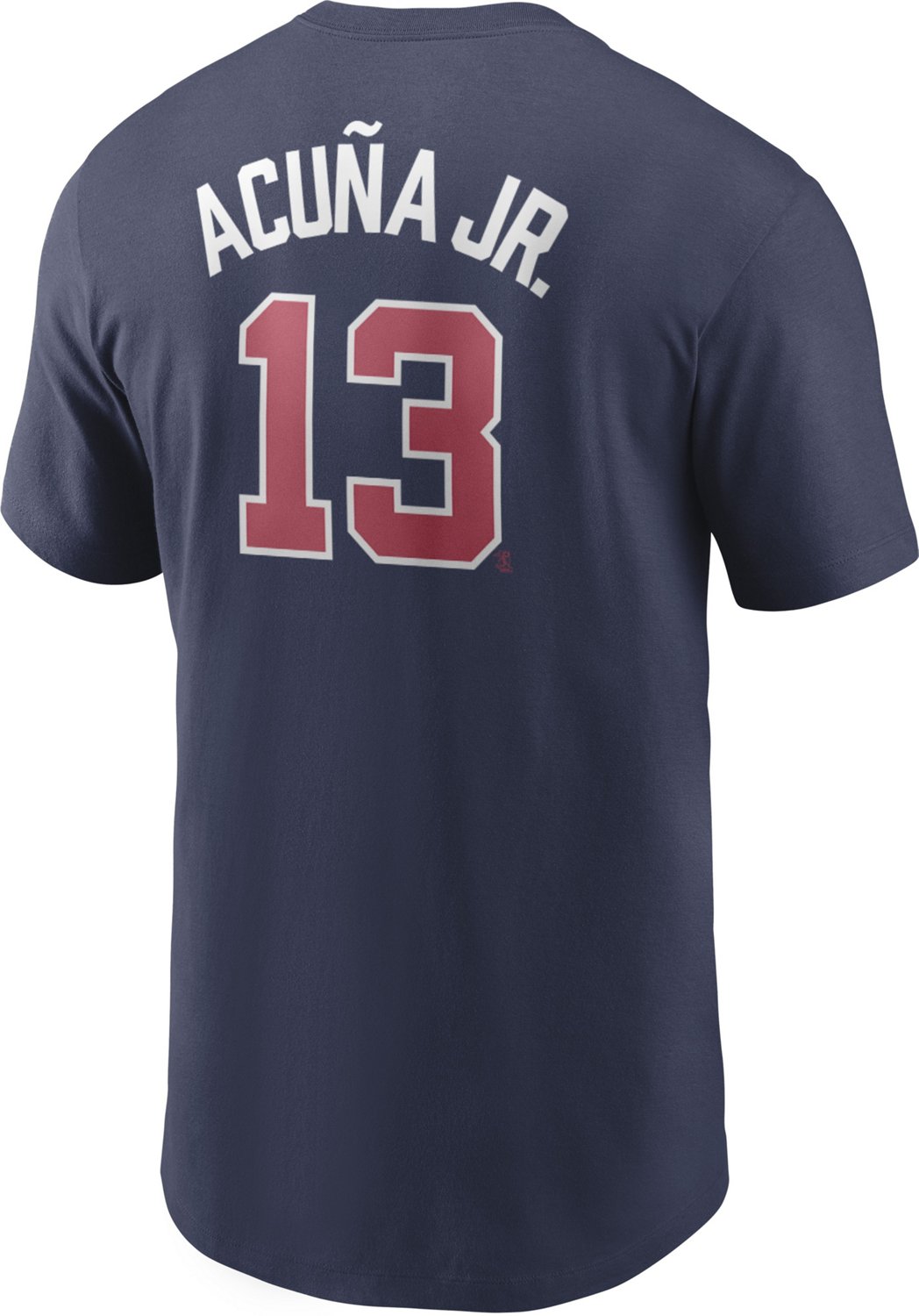 Nike Men's Atlanta Braves Ronald Acuna 13 T-shirt | Academy