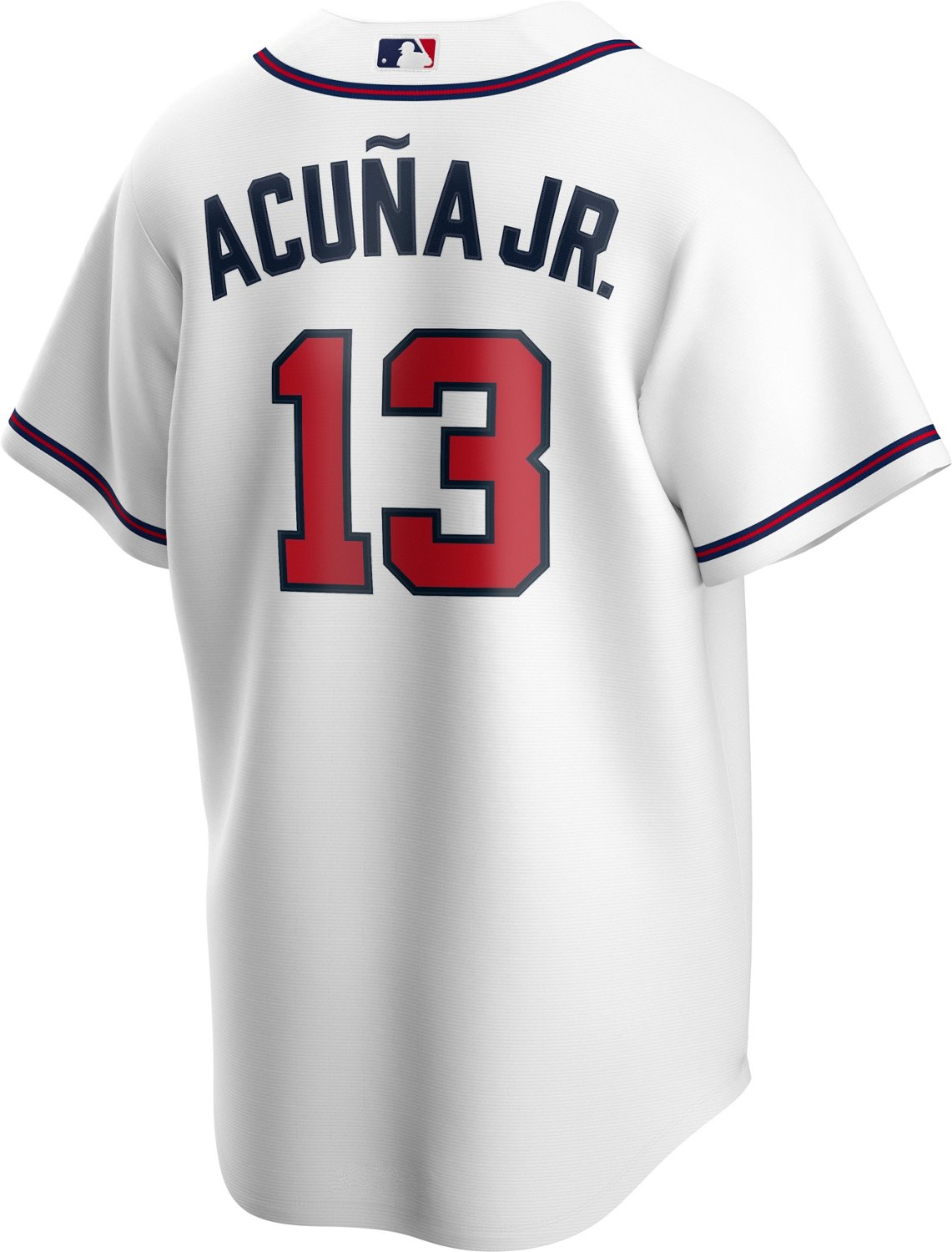 Nike Men's Atlanta Braves Ronald Acuna Jr. Official Replica Home Jersey ...