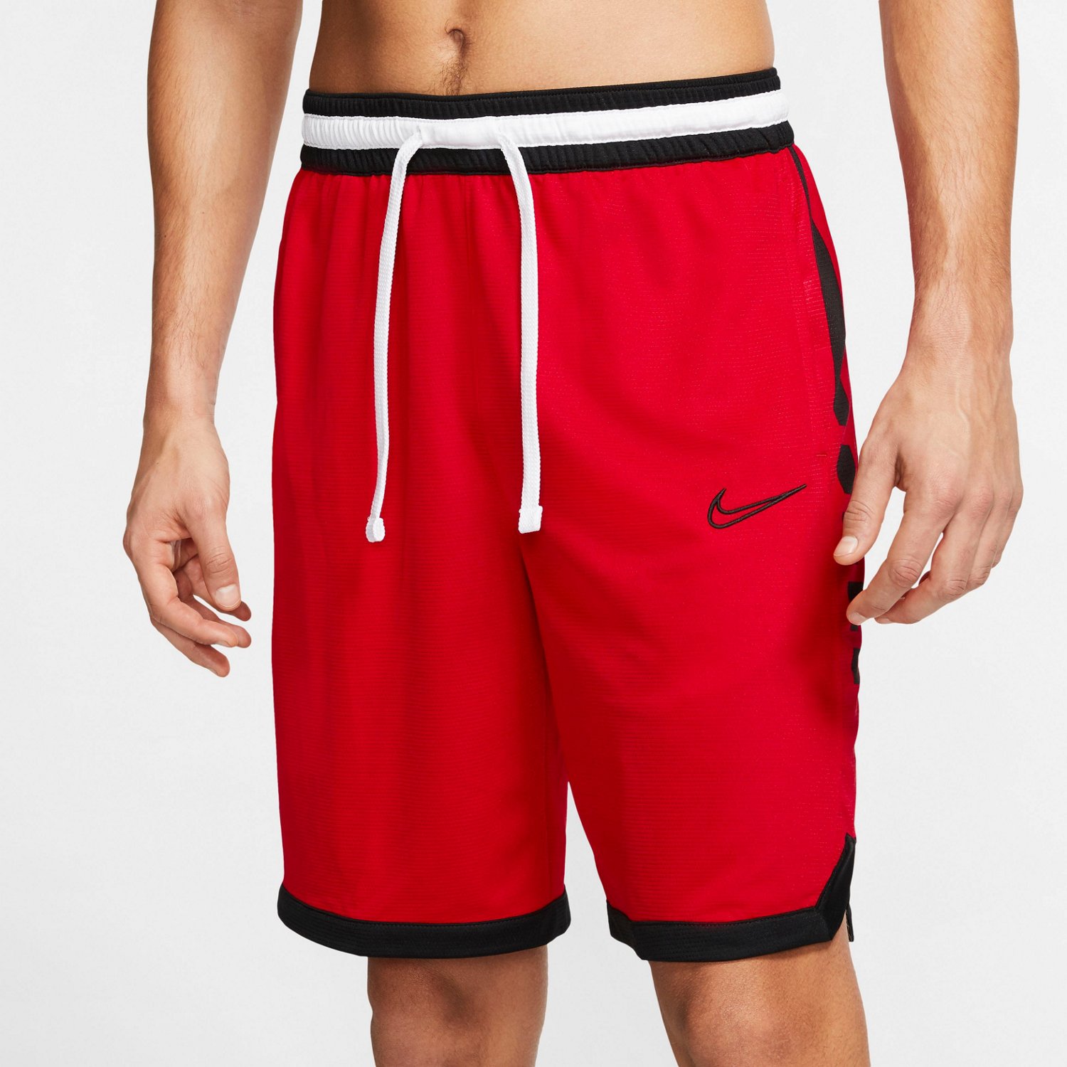 red nike elite shorts
