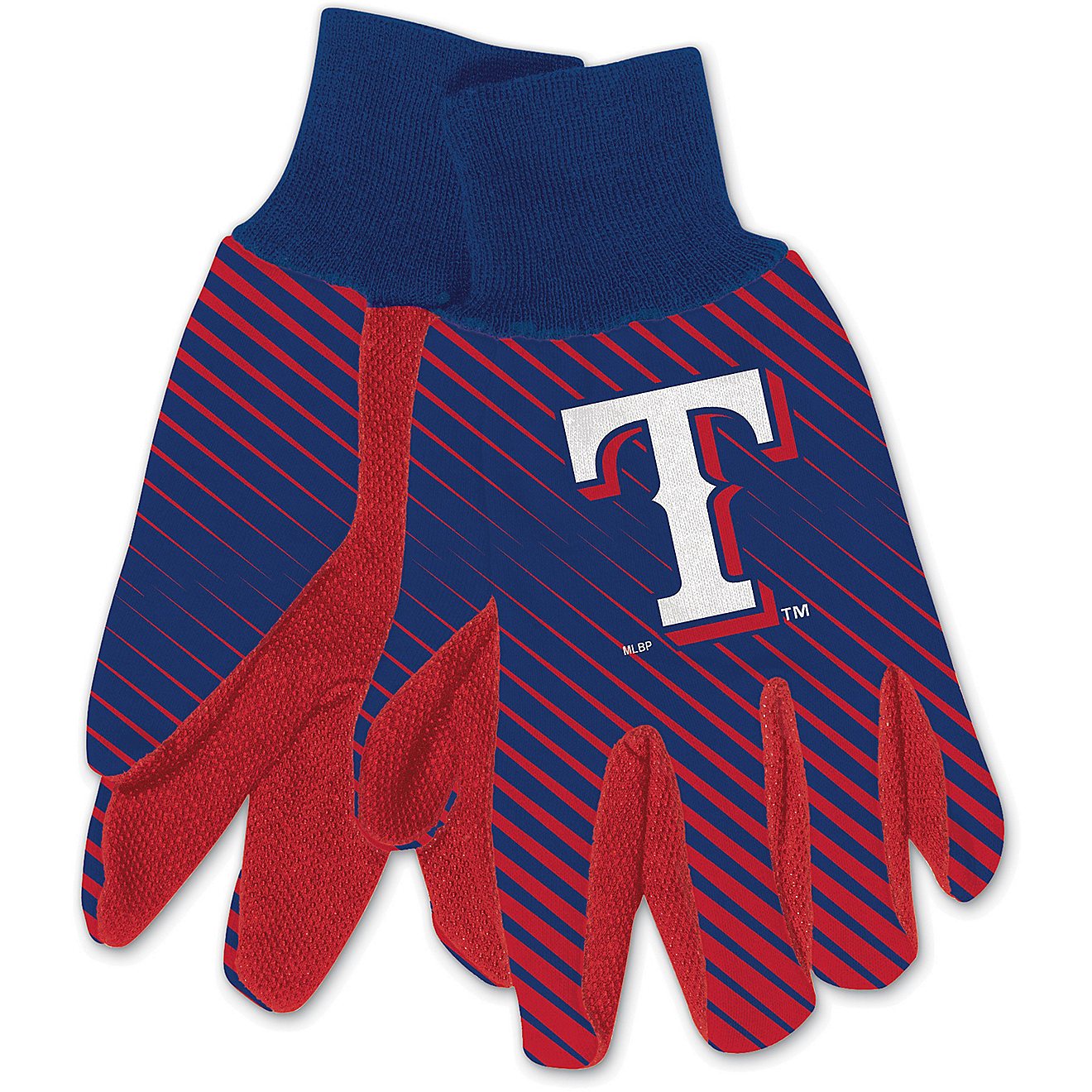 WinCraft Adults' Texas Rangers 2 Tone Sport Utility Gloves                                                                       - view number 1