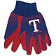 WinCraft Adults' Texas Rangers 2 Tone Sport Utility Gloves                                                                       - view number 1 image