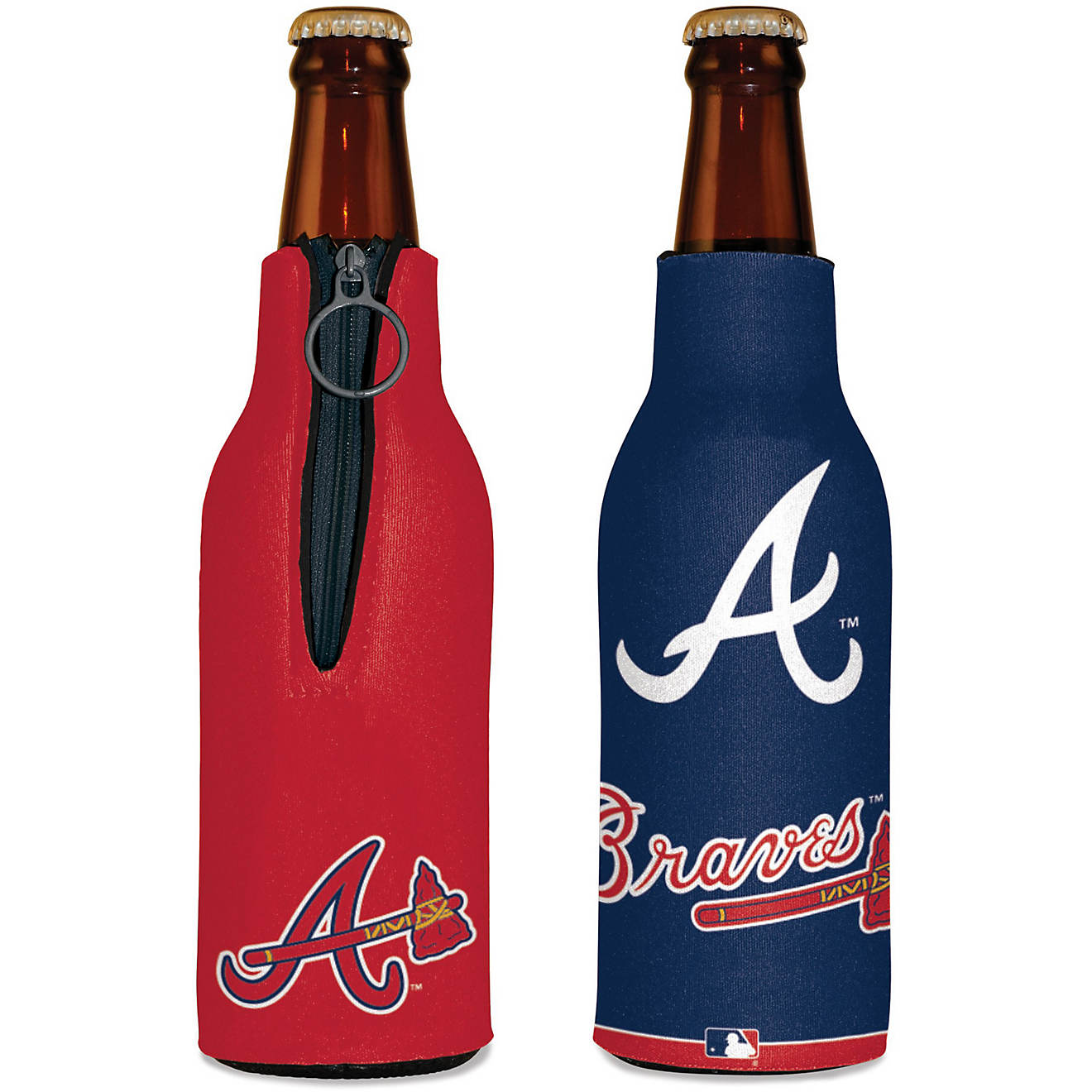 WinCraft Atlanta Braves Bottle Cooler                                                                                            - view number 1